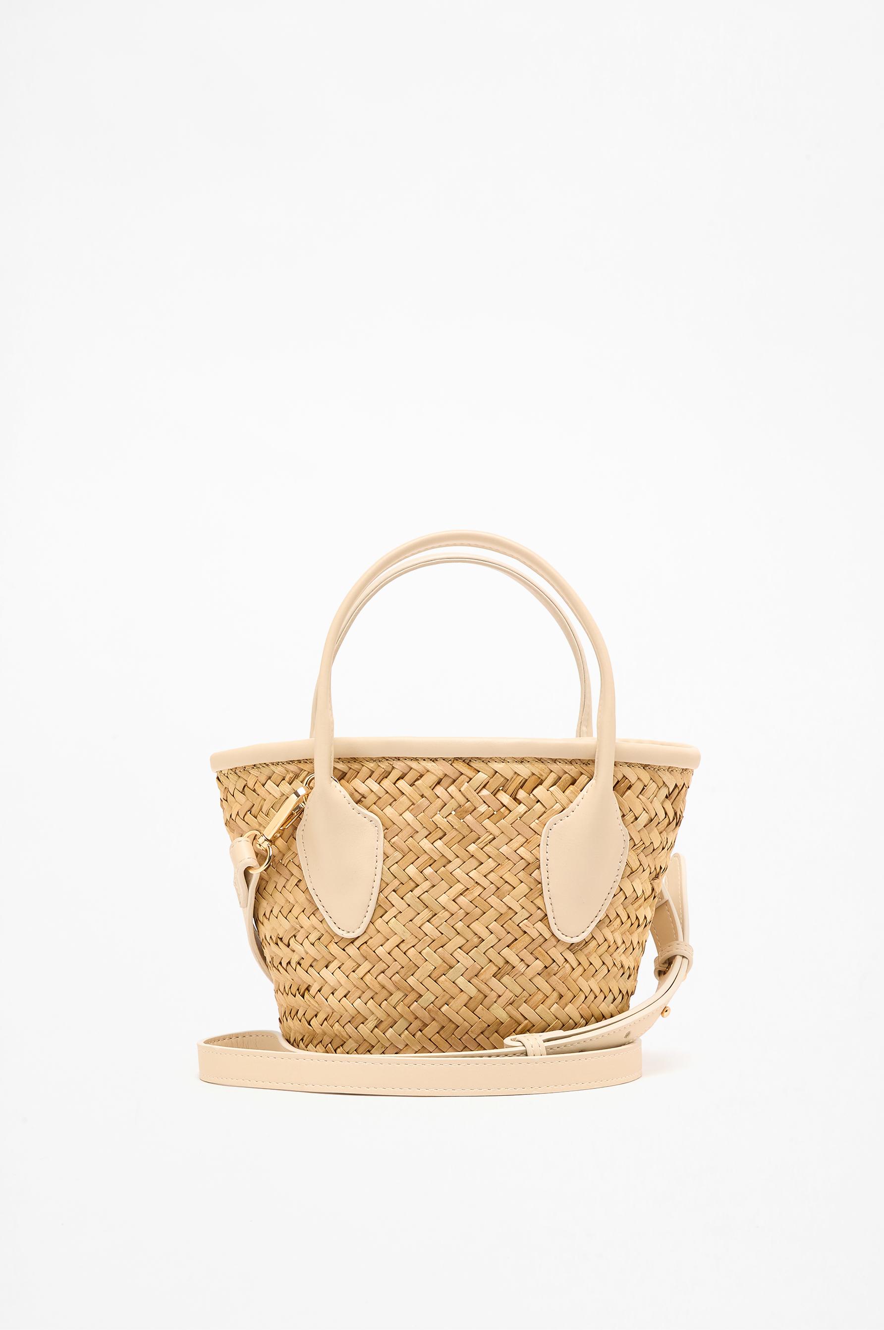 Bolso mini capazo yute natural