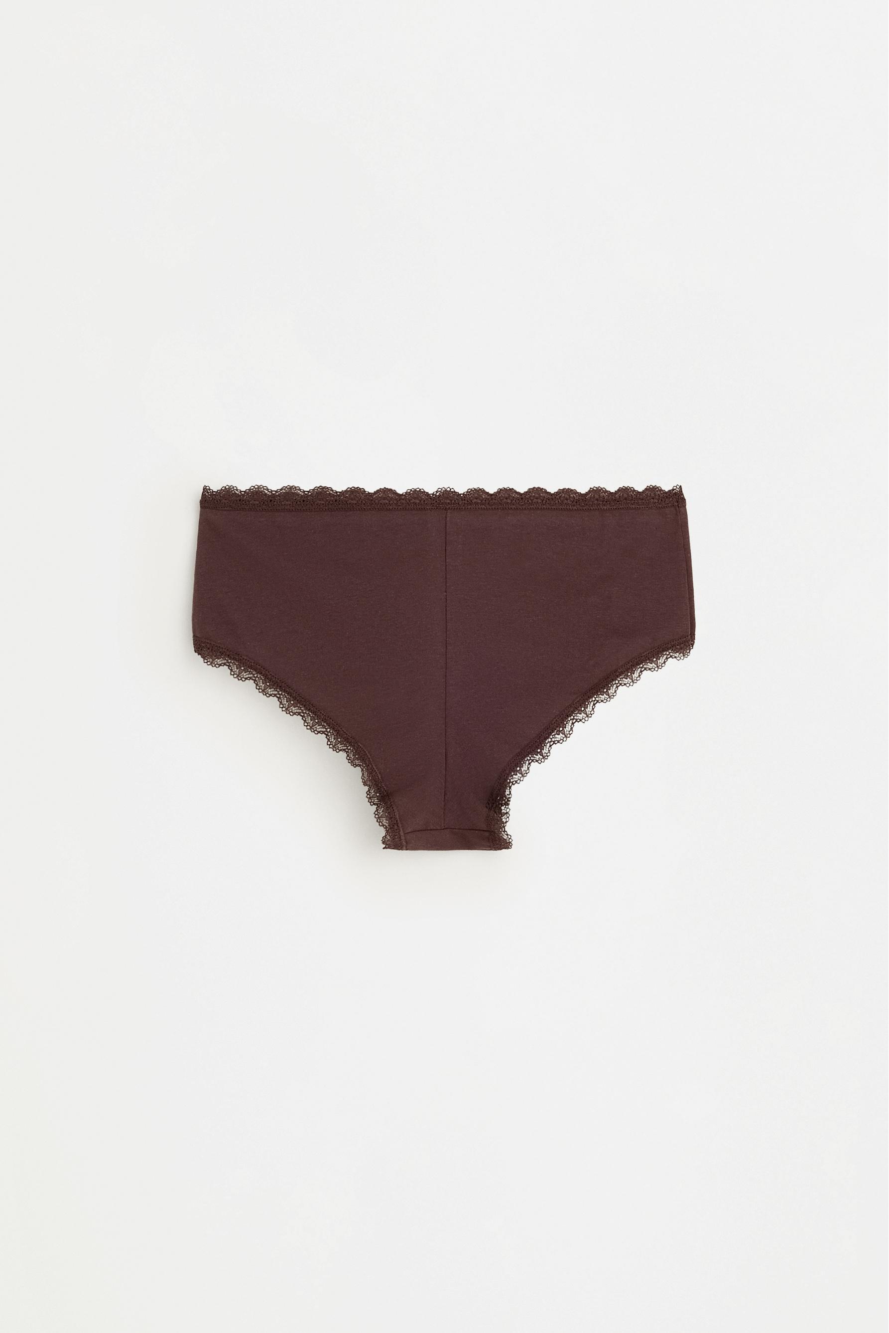 Stretch cotton hipster briefs (3-pack) — MINK