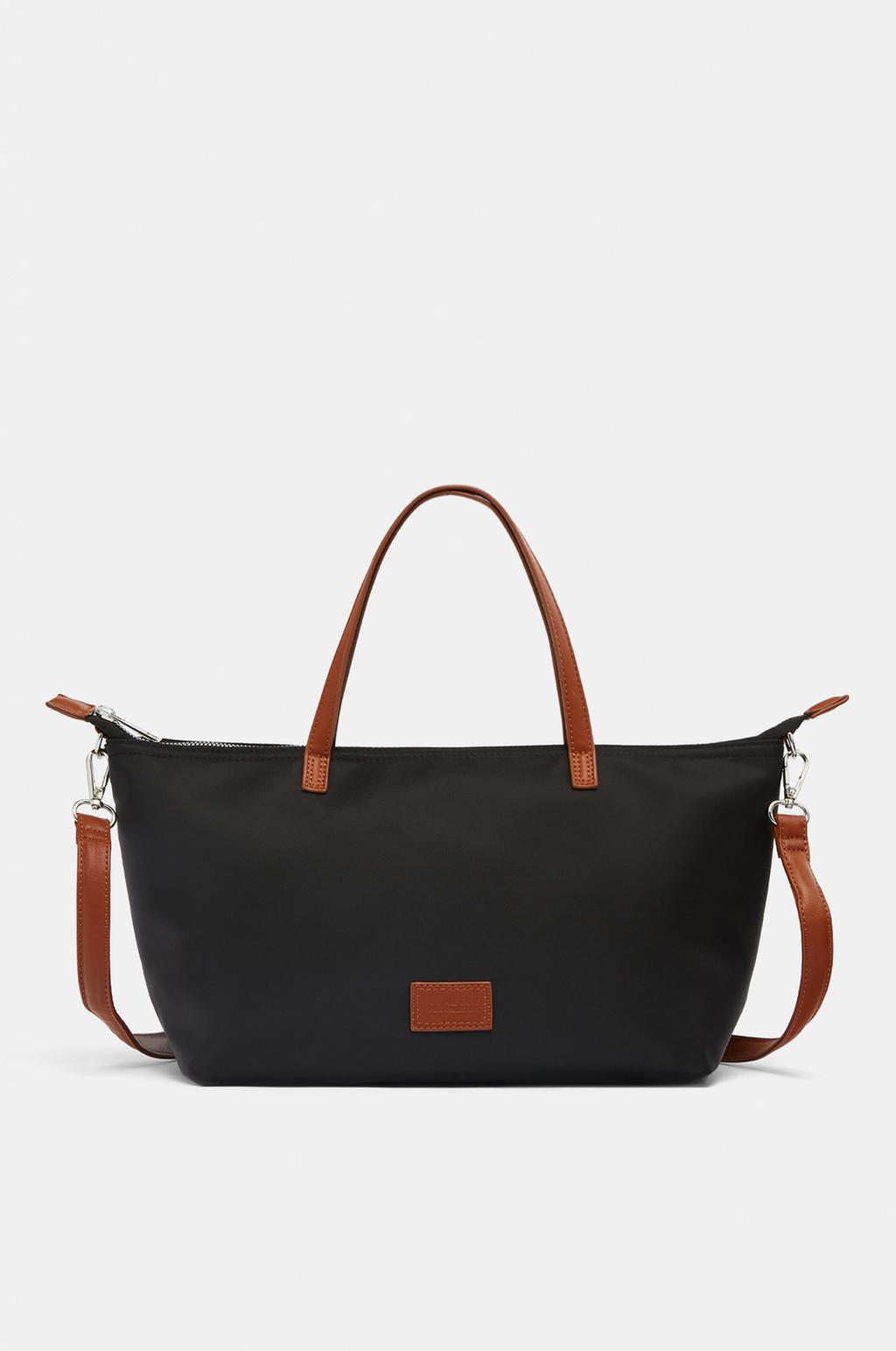 Bolso shopper pequeño nailon