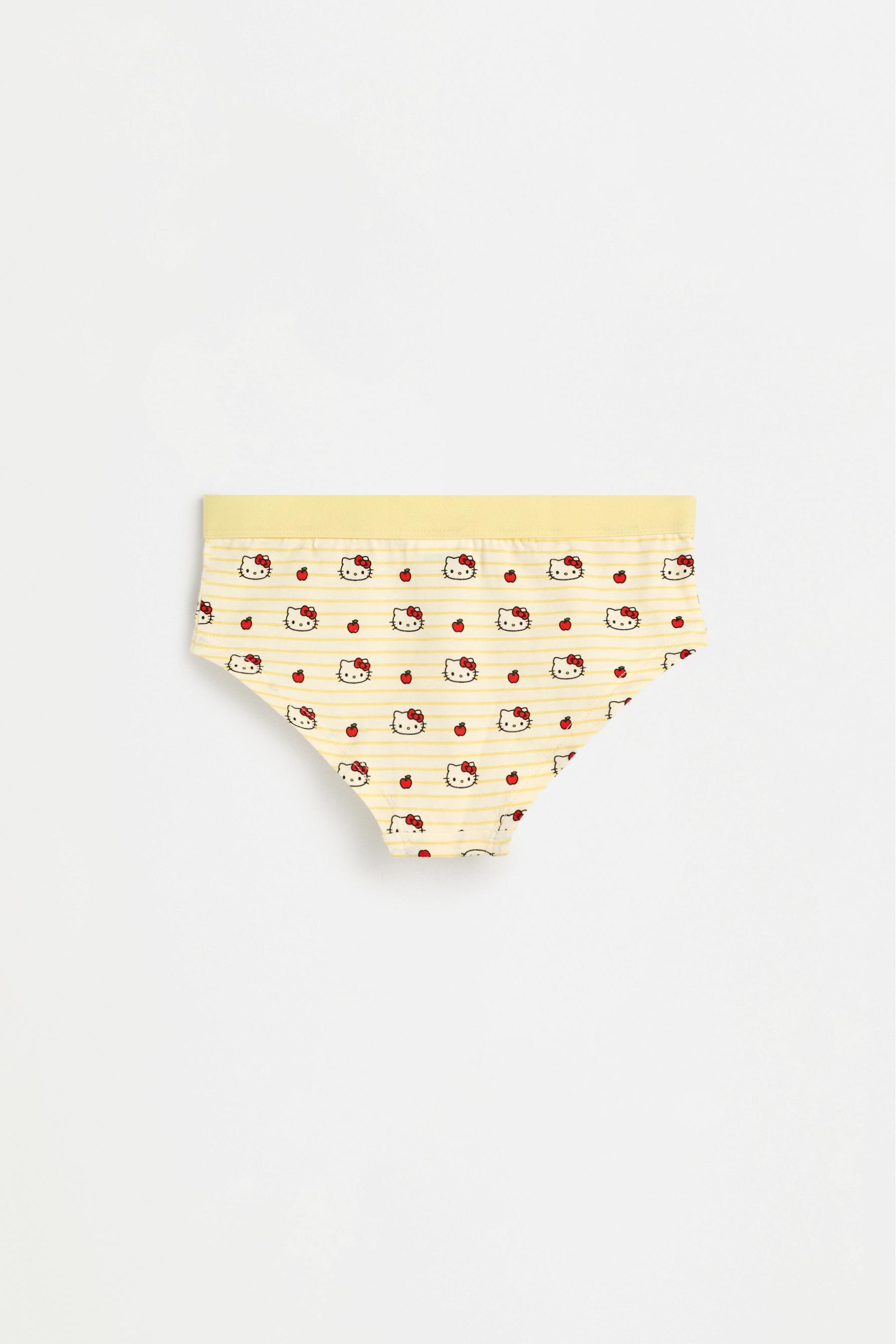 Hello Kitty ©SANRIO hipster briefs (3-pack) — WHITE/RED