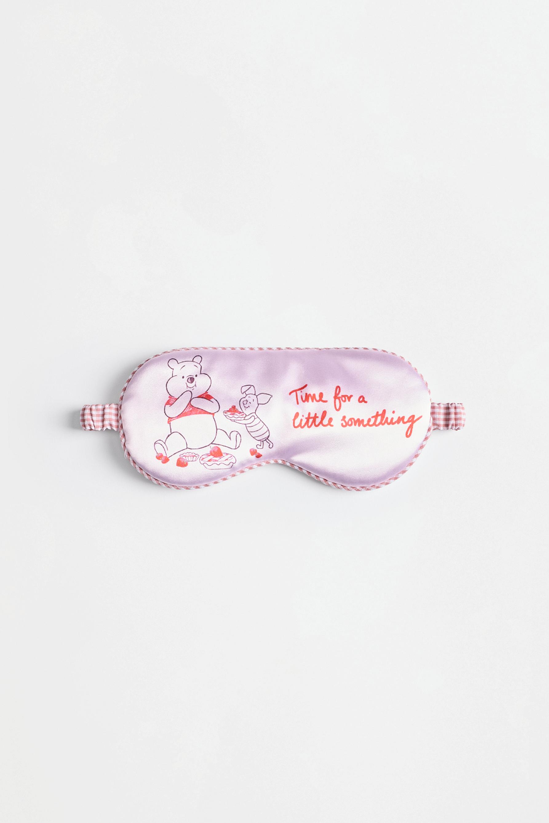 Winnie the Pooh ©Disney sleep mask — FADED PINK