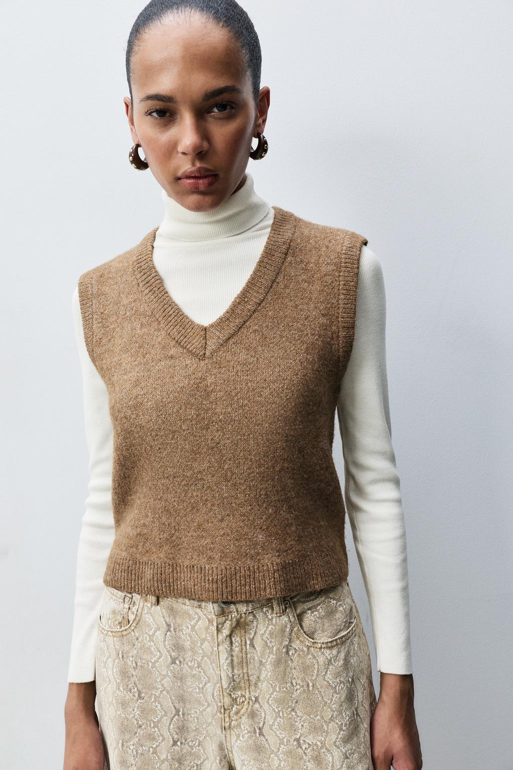 Knit vest