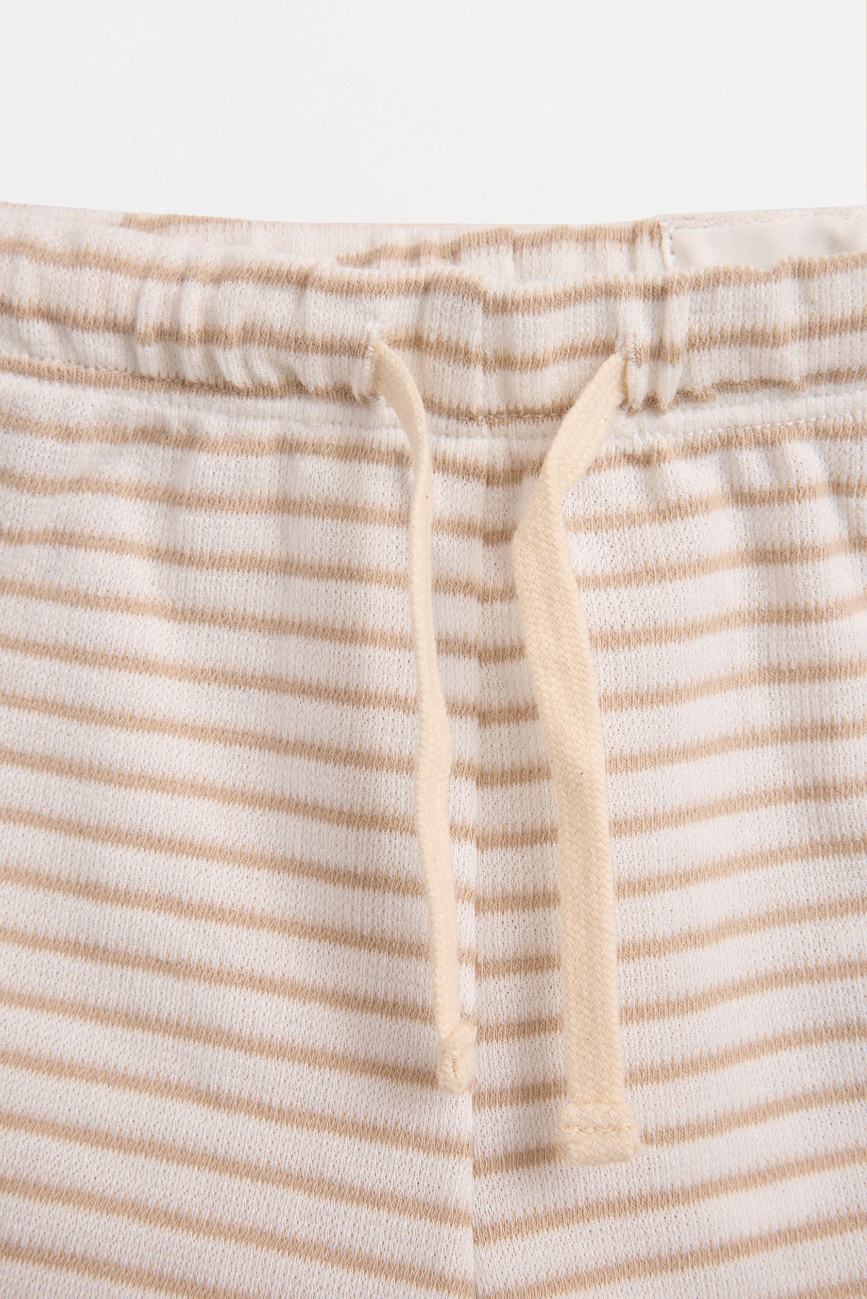 Rustic T-shirt and Bermuda shorts co-ord — MINK