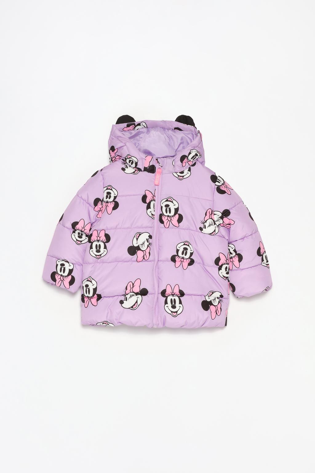 Minnie Mouse ©Disney puffer jacket with little ears