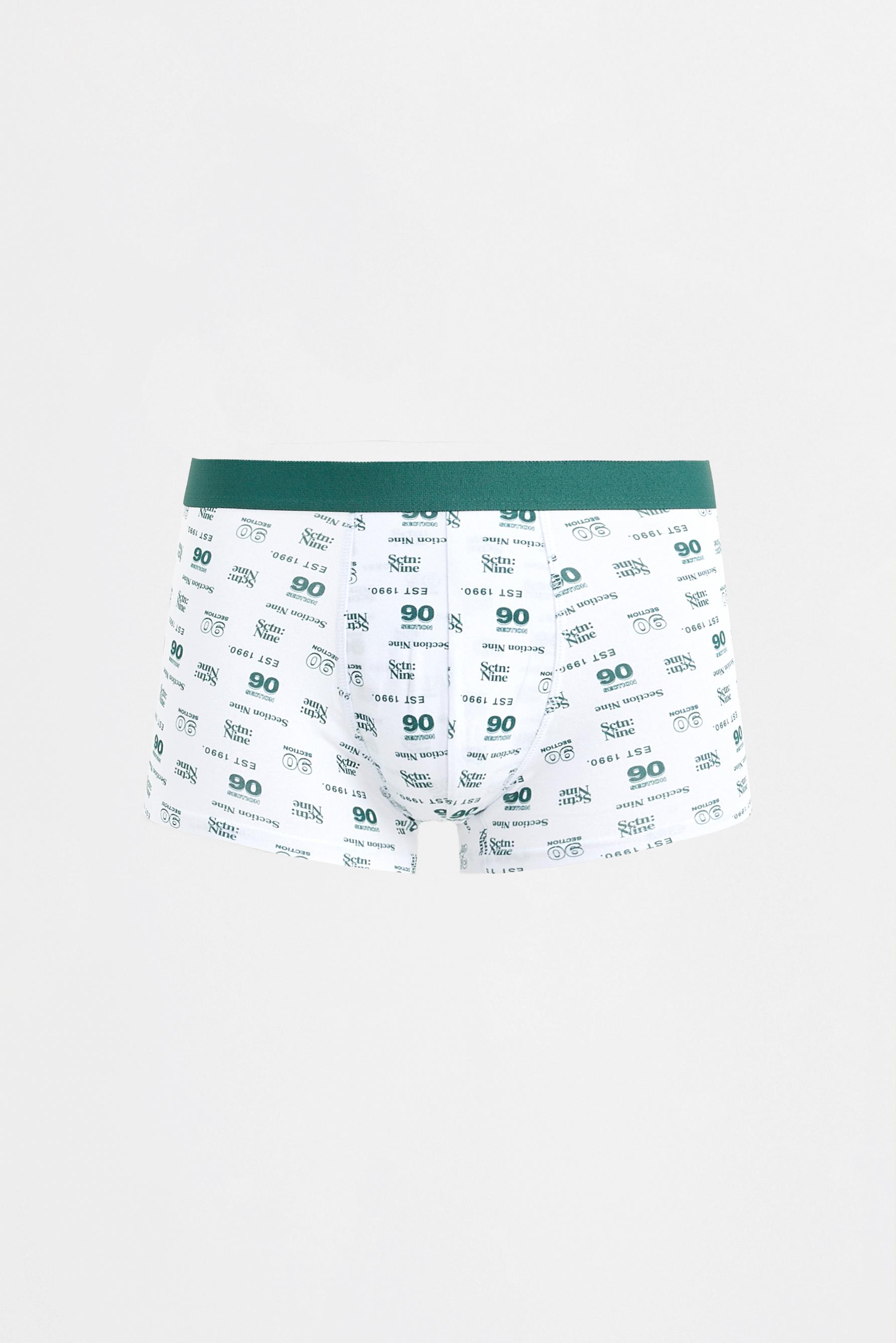 Mixed Boxer Briefs (5-Pack) — DARK GREEN
