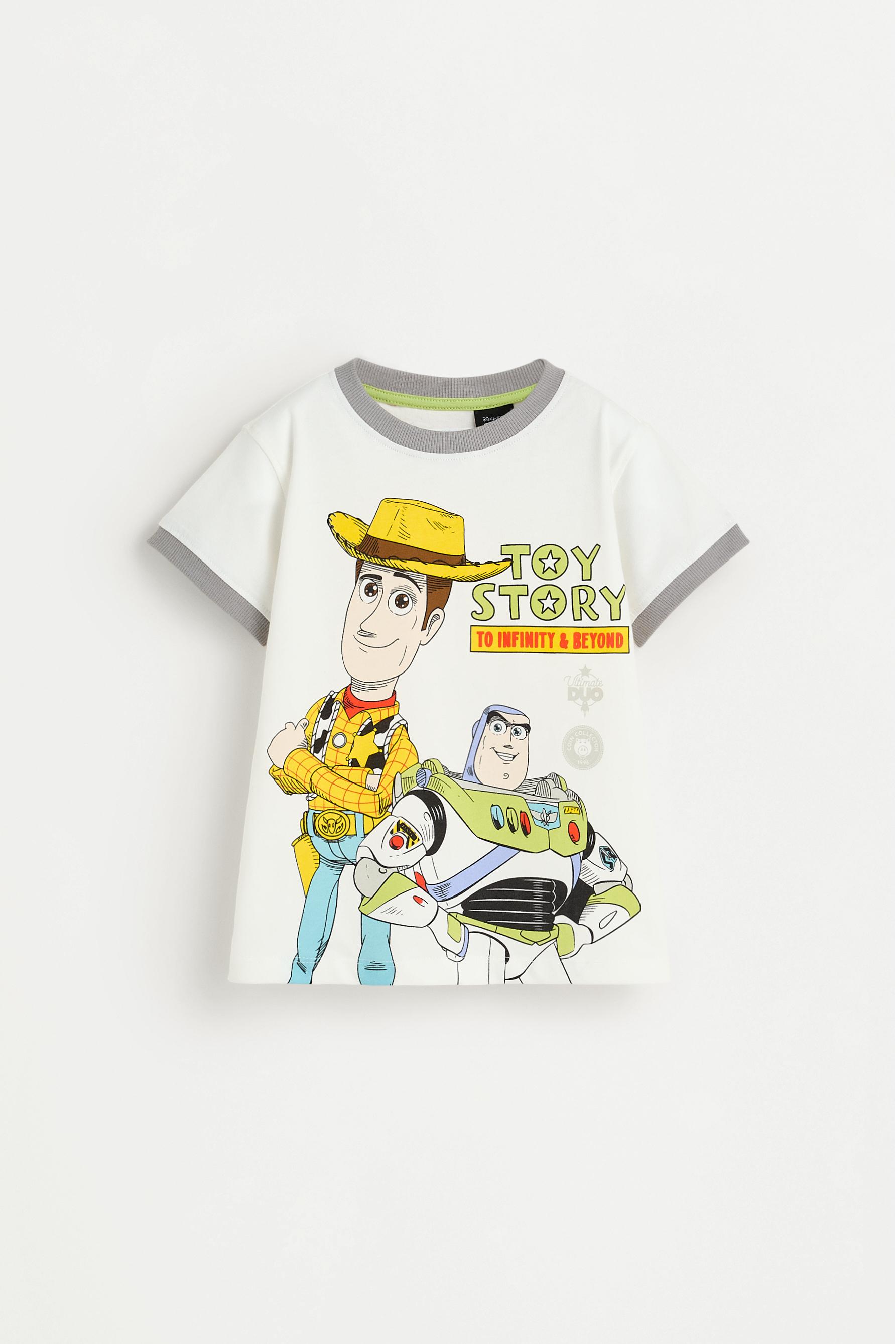 Toy Story ©Disney T-shirt and Bermuda shorts set — WHITE