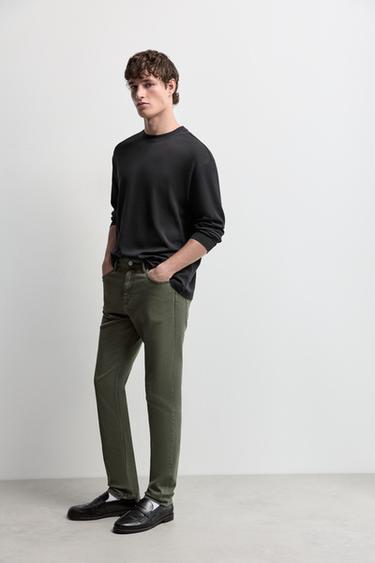 Slim jeans — DARK OLIVE GREEN 5