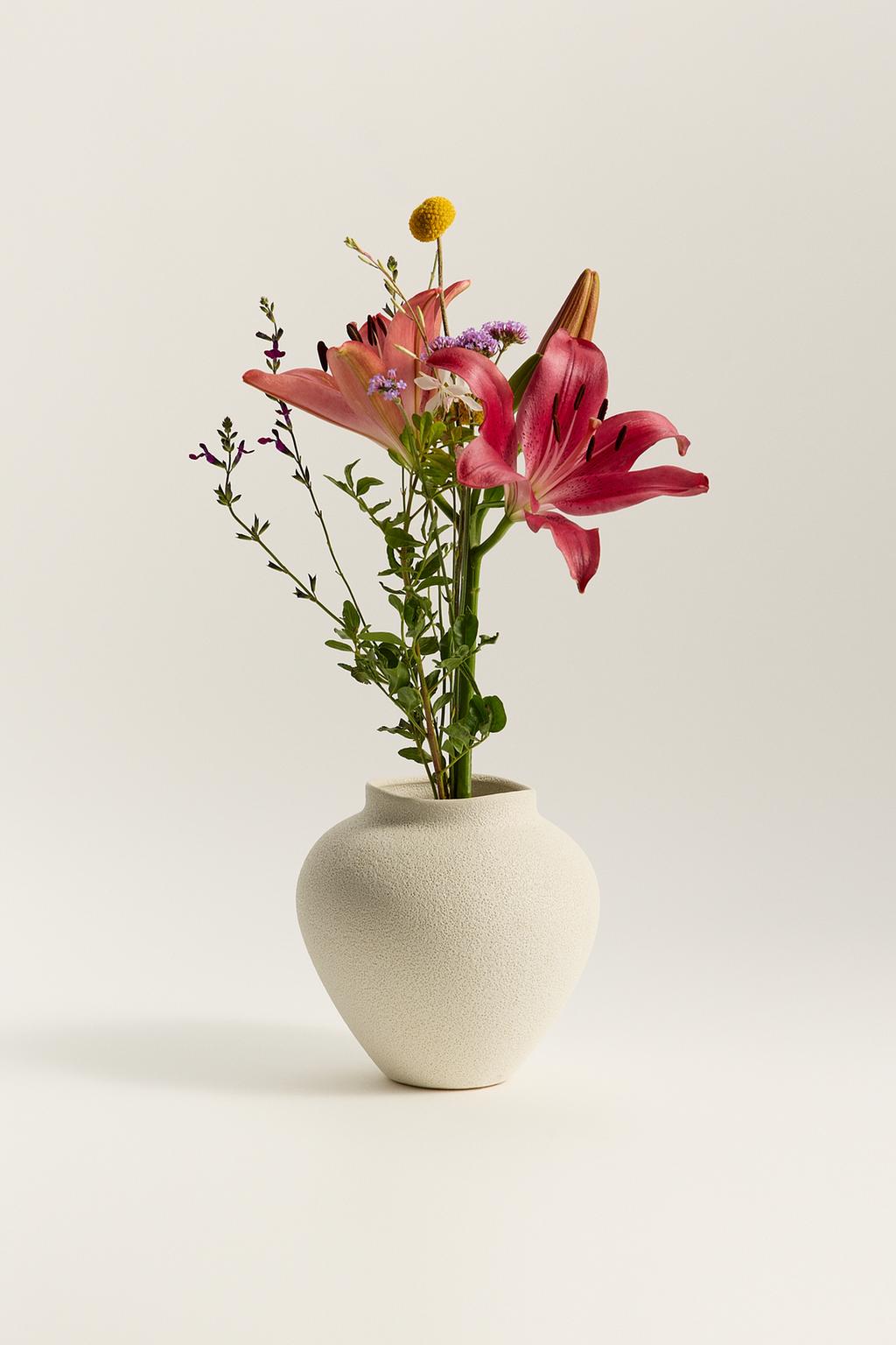 Vaso ovalado 21 x 20 cm