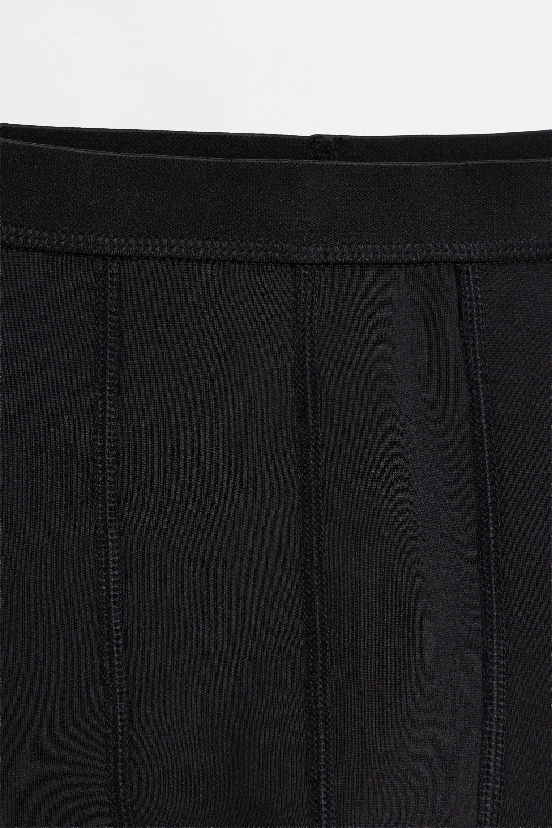 HEAVY WEIGHT thermal comfort leggings — BLACK
