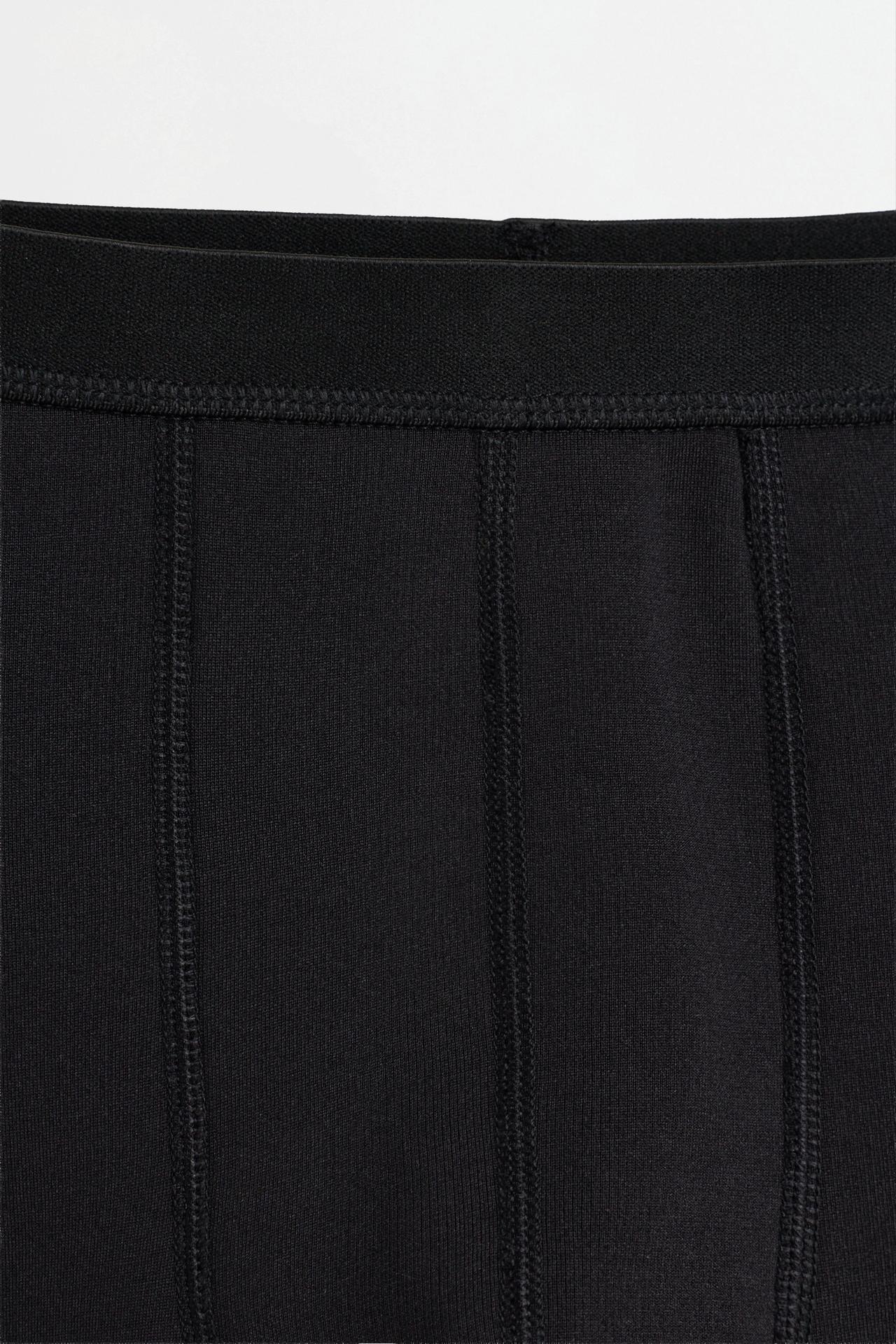 HEAVY WEIGHT thermal comfort leggings — BLACK