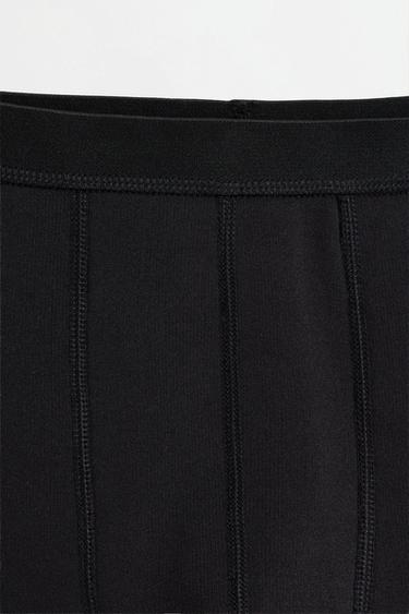HEAVY WEIGHT thermal comfort leggings — BLACK 5