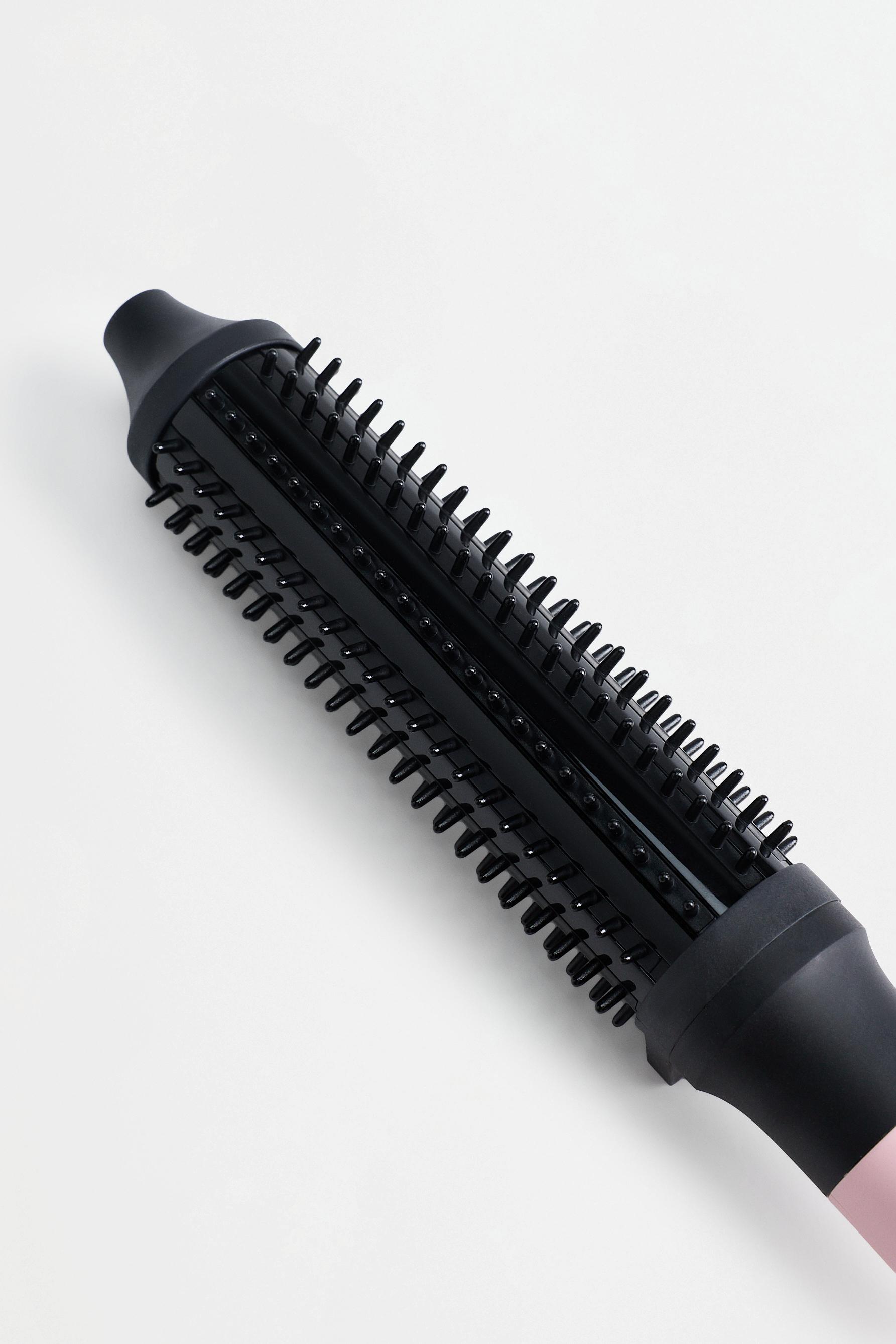 Round curling brush — ROSE PINK