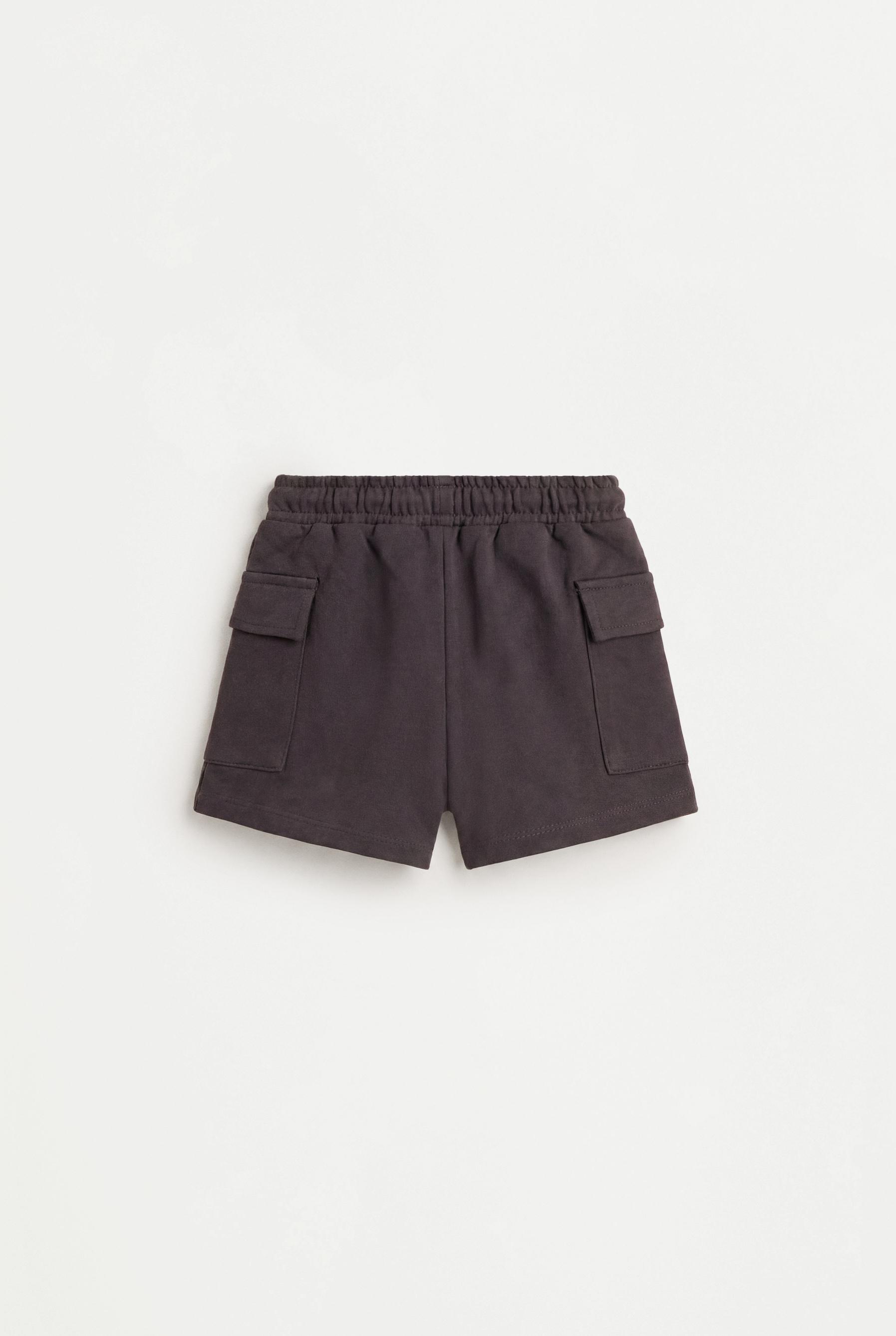 Plush cargo Bermuda shorts — LEAD