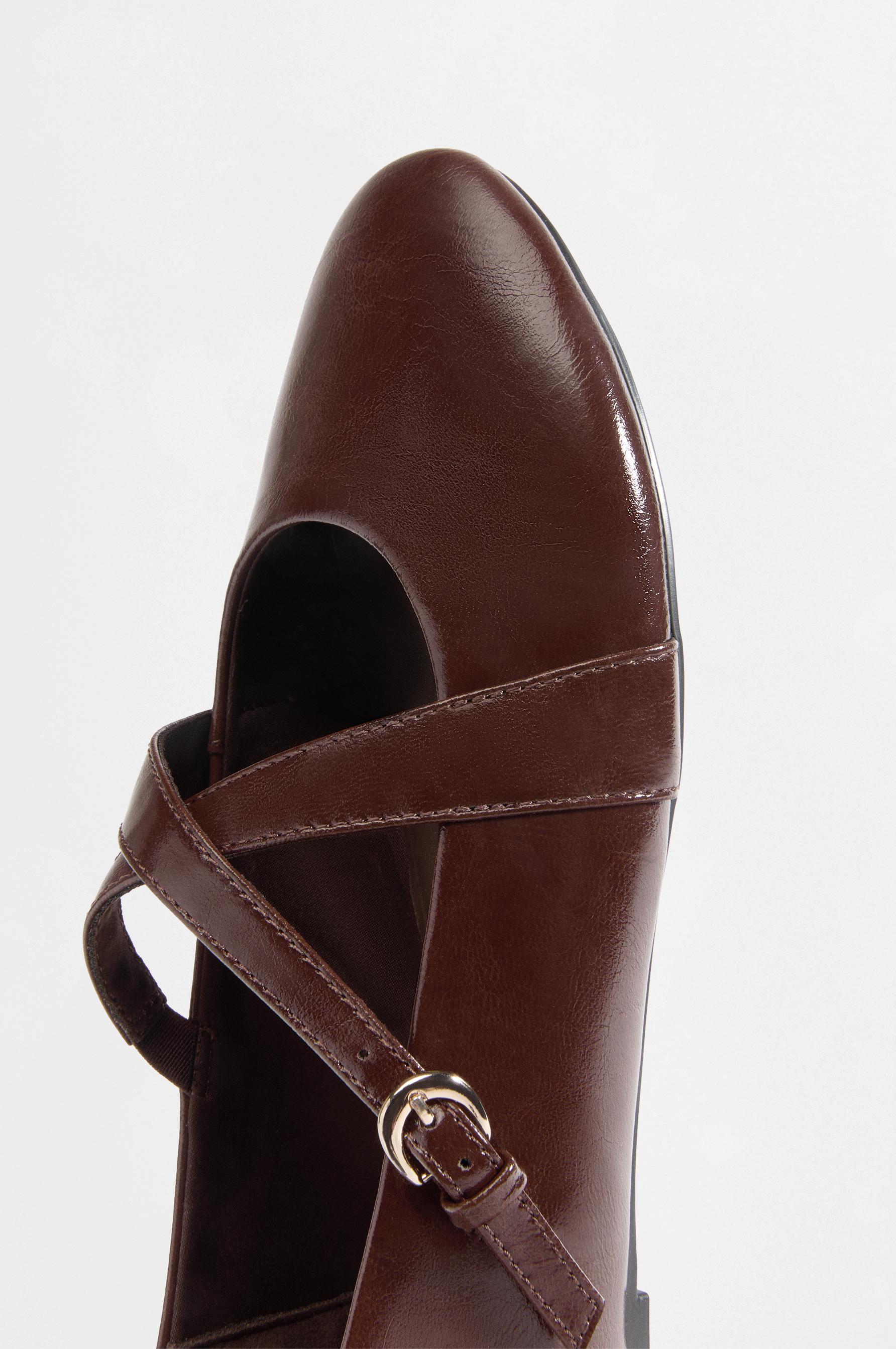 Double-strap ballet flats — 1-145