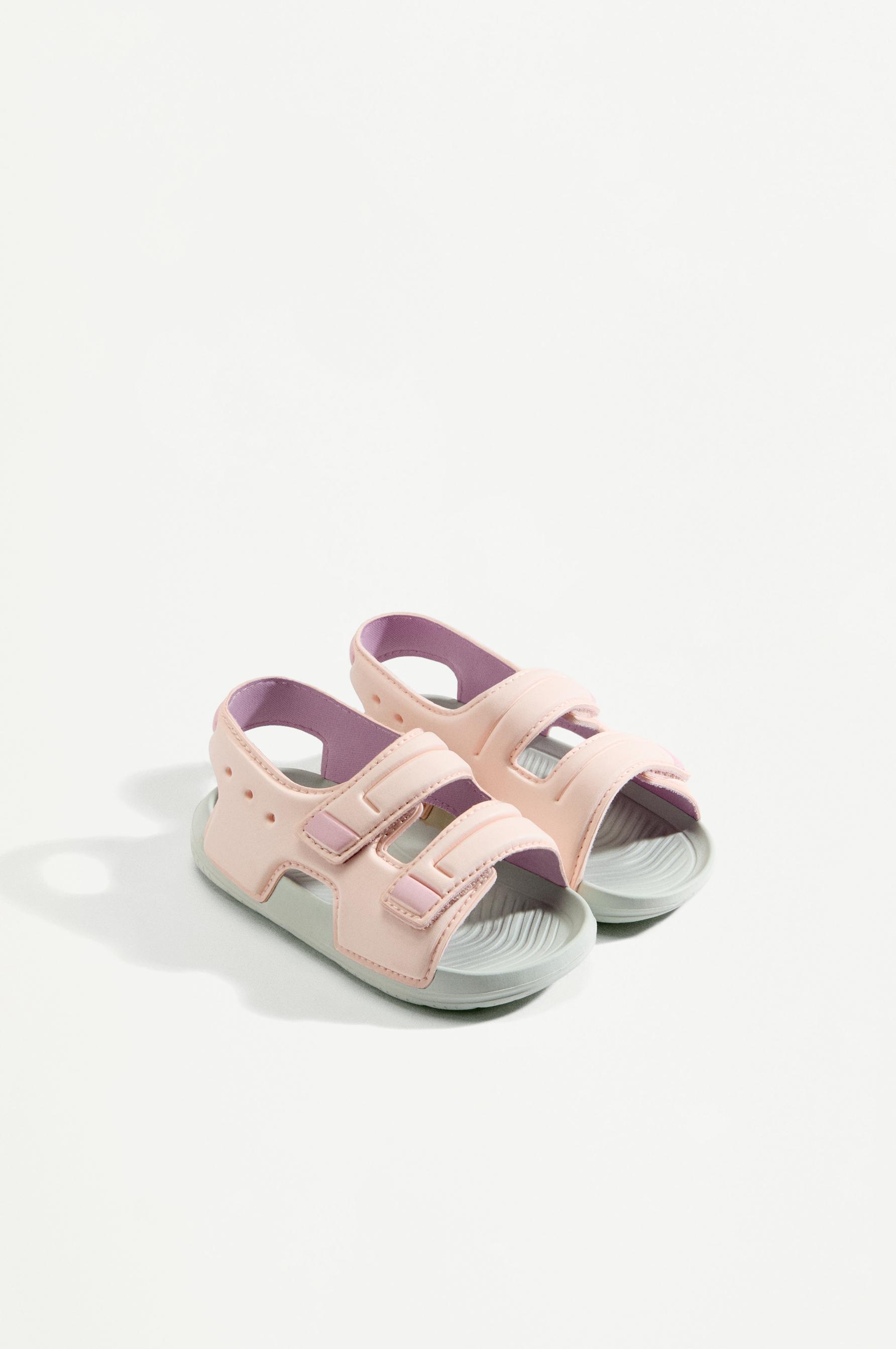 Baby girls' water sandals — ORANGE