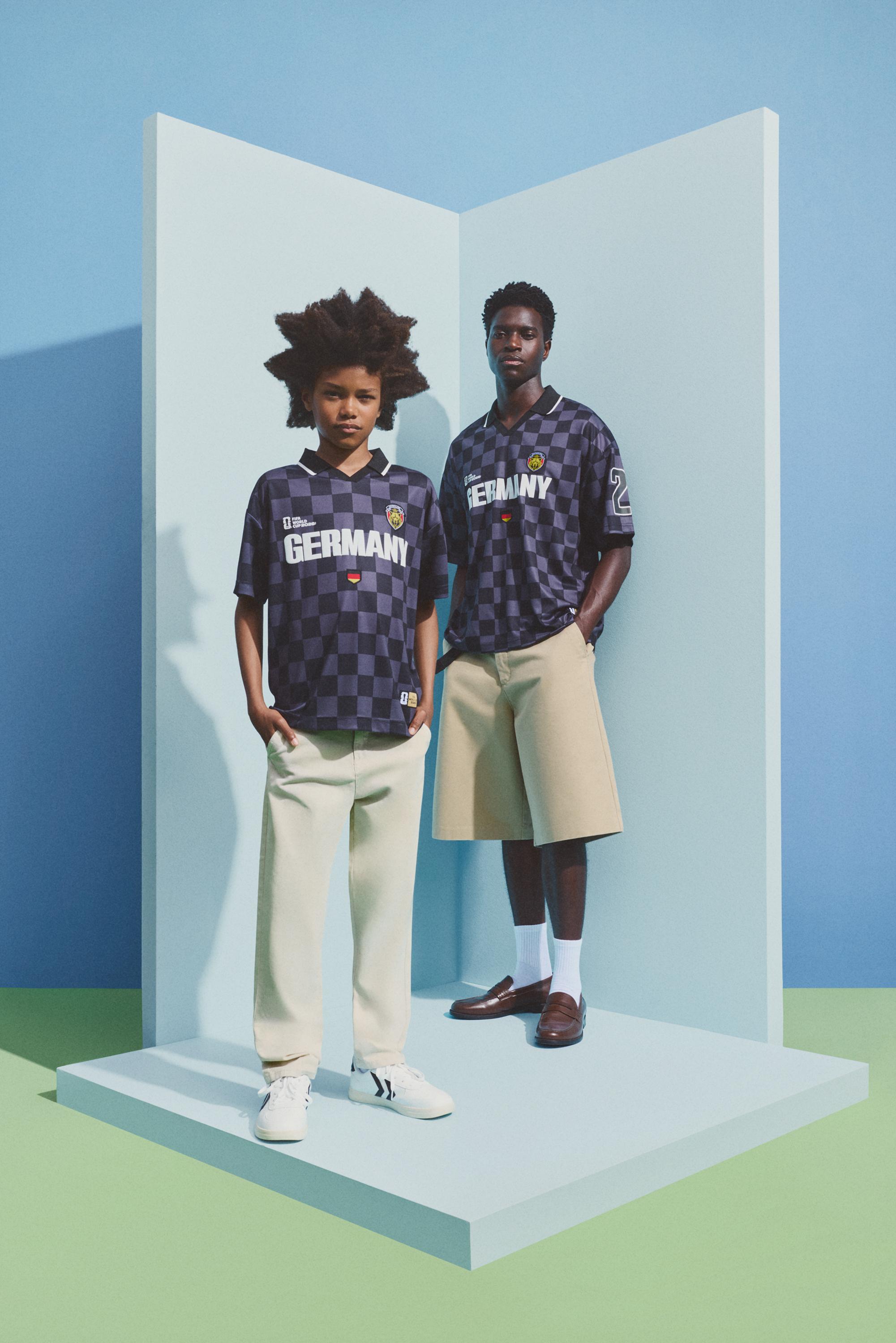 Kids | Germany FIFA World Cup 2026 Polo — BLACK