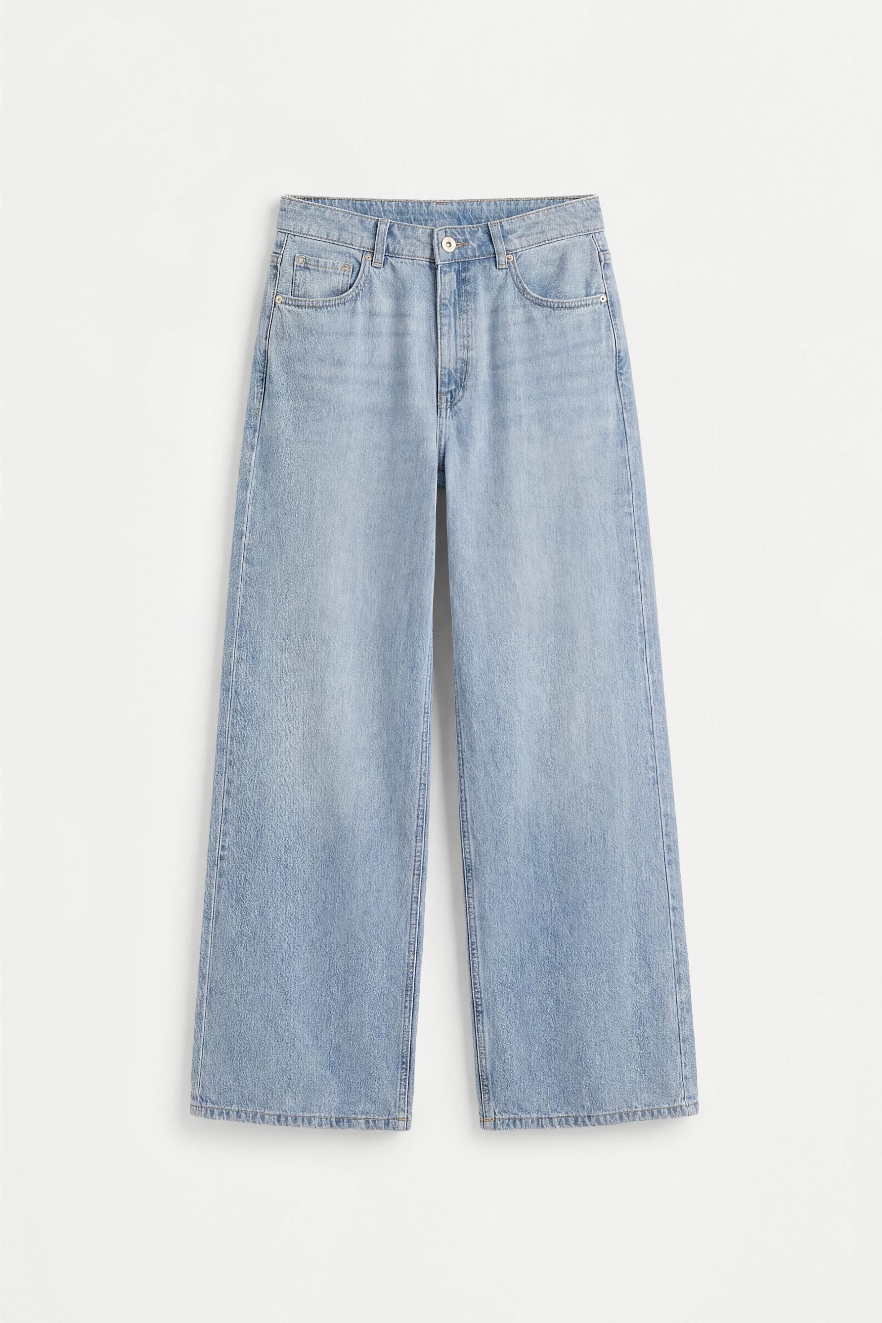 Wide-leg jeans — FADED NAVY