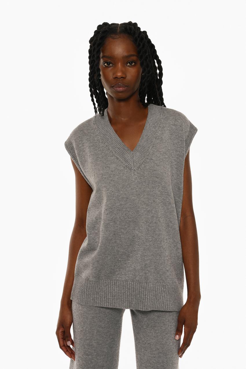 Chalecos Tejidos Chalecos Punto El Corte Ingles Chaleco Beige De