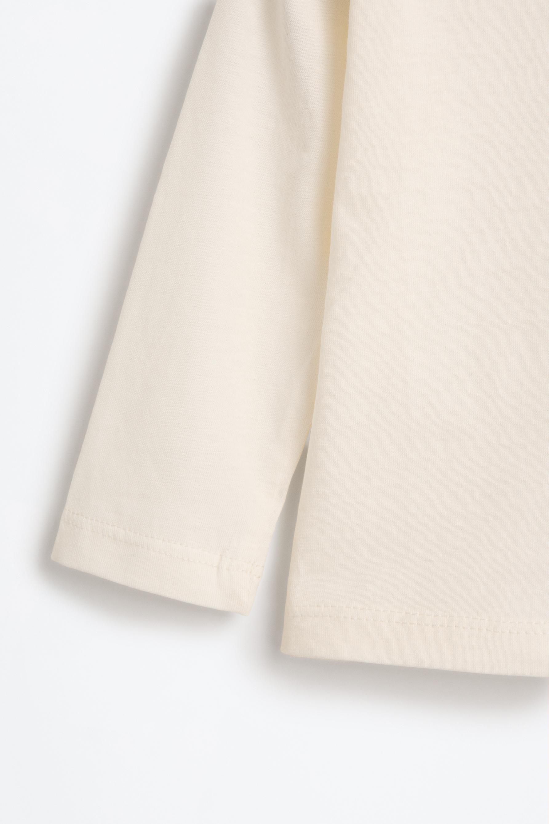 2-pack of plain T-shirts — PASTEL YELLOW