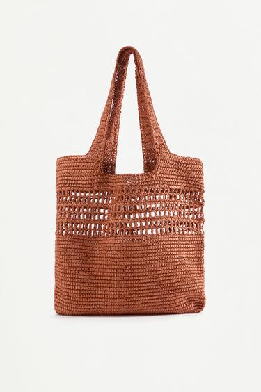 Paper shopper bag — ORANGE 1