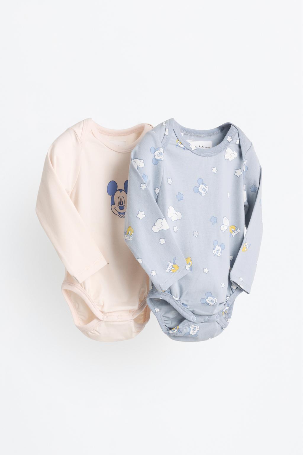 Pack 2 Mickey Mouse ©Disney Bodysuits