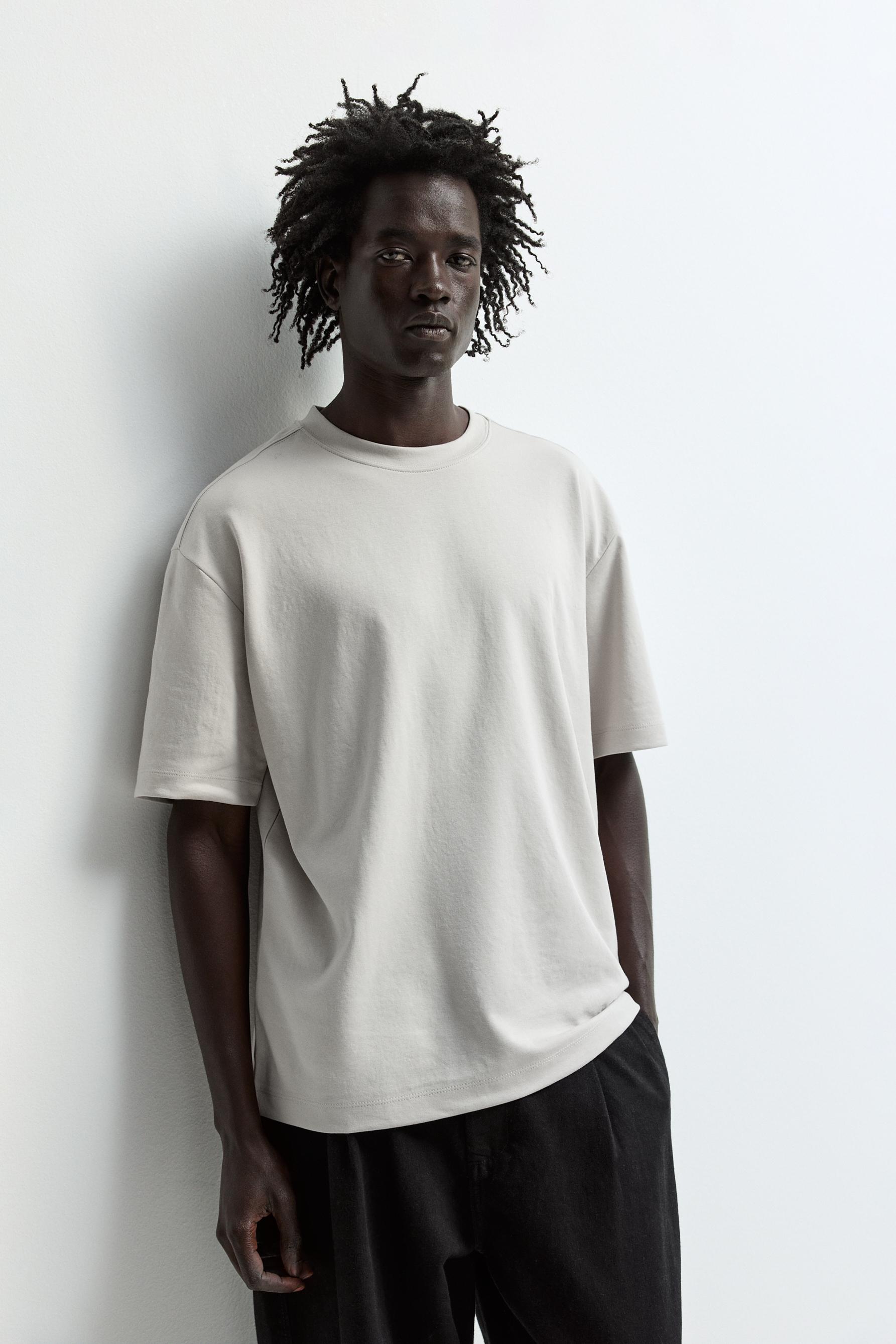 Soft Interlock T-shirt — ASH