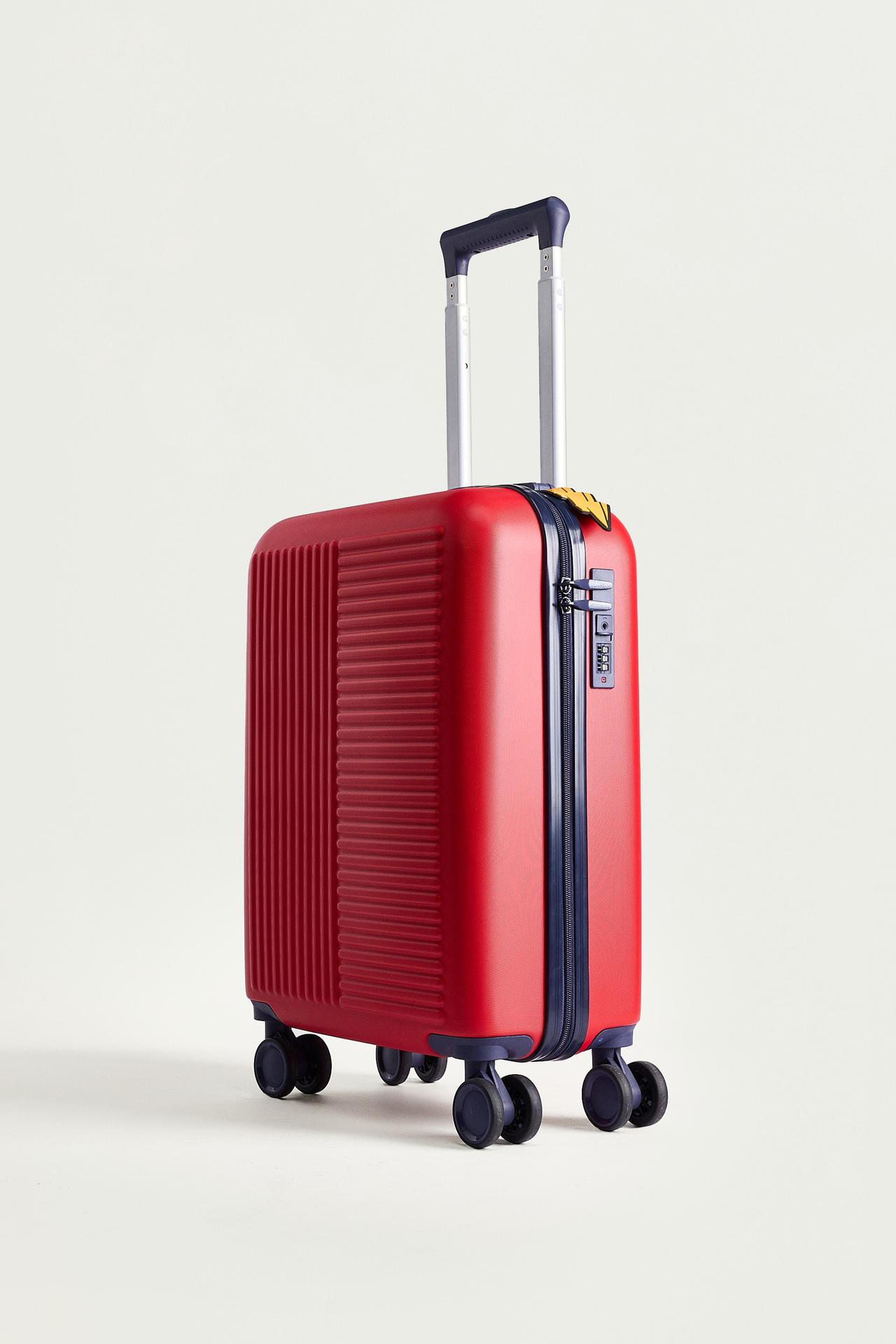 Cabin suitcase — RED/BLACK