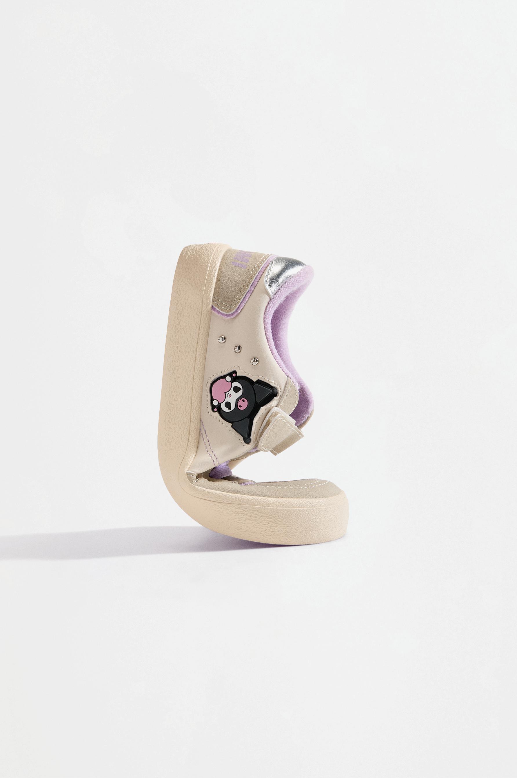 Kuromi ©SANRIO Barefoot sneakers — ECRU