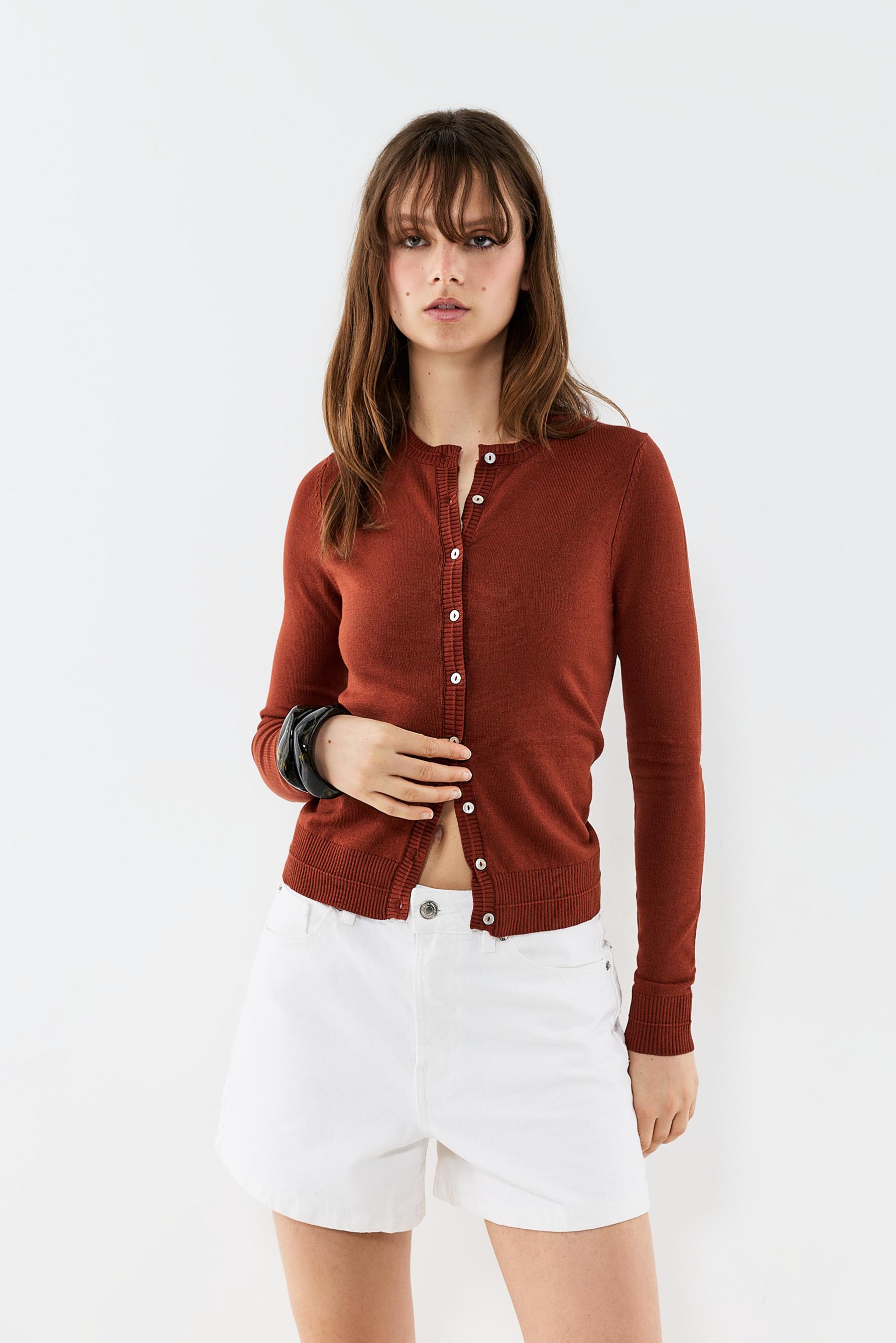 Chaqueta básica punto