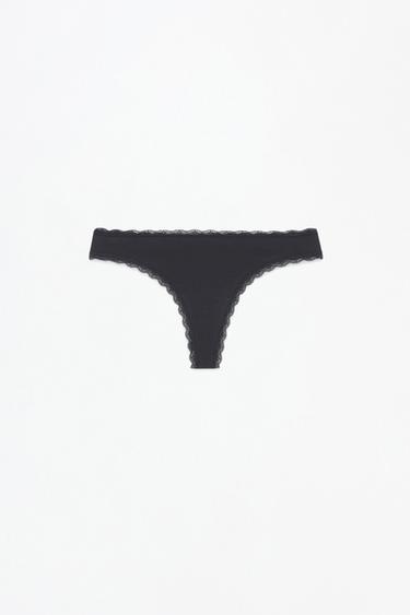 Cotton stretch Brazilian briefs (3-Pack) — VARIOUS 9