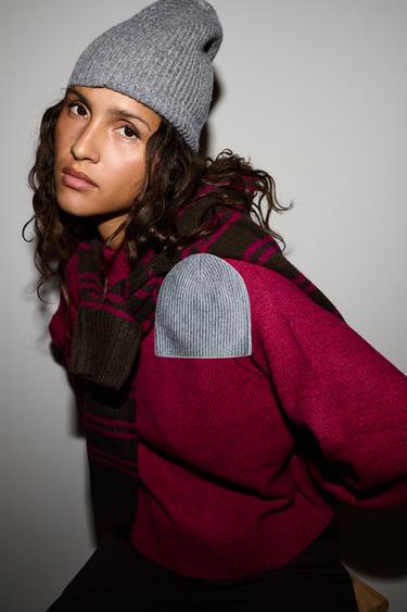 Basic knit beanie — GREY 1