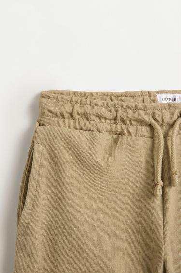 Rustic polo shirt and Bermuda shorts set — KHAKI 7
