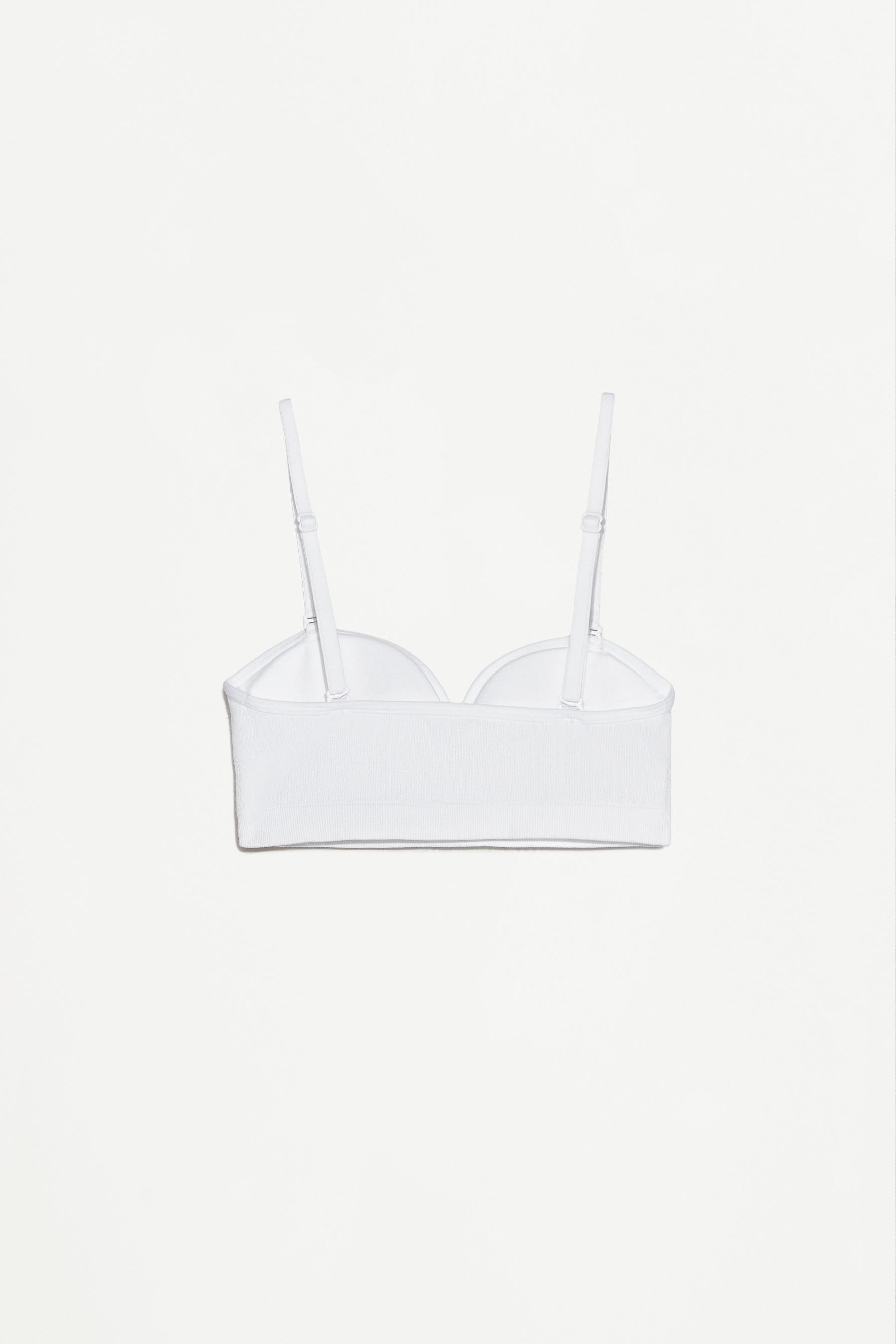 Seamless bandeau tops (2-Pack) — ECRU