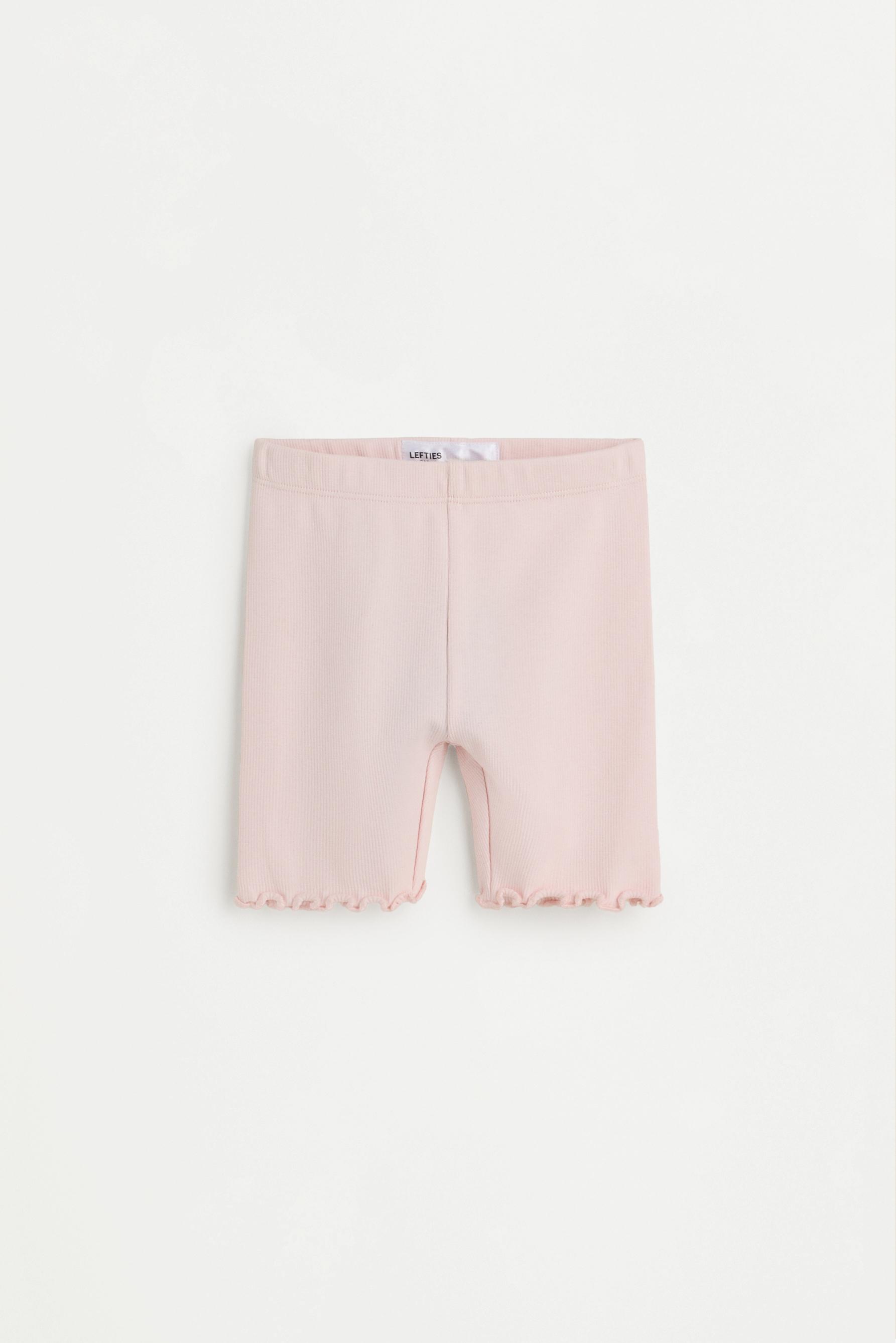 2-pack of ribbed cycling leggings — PURPLE