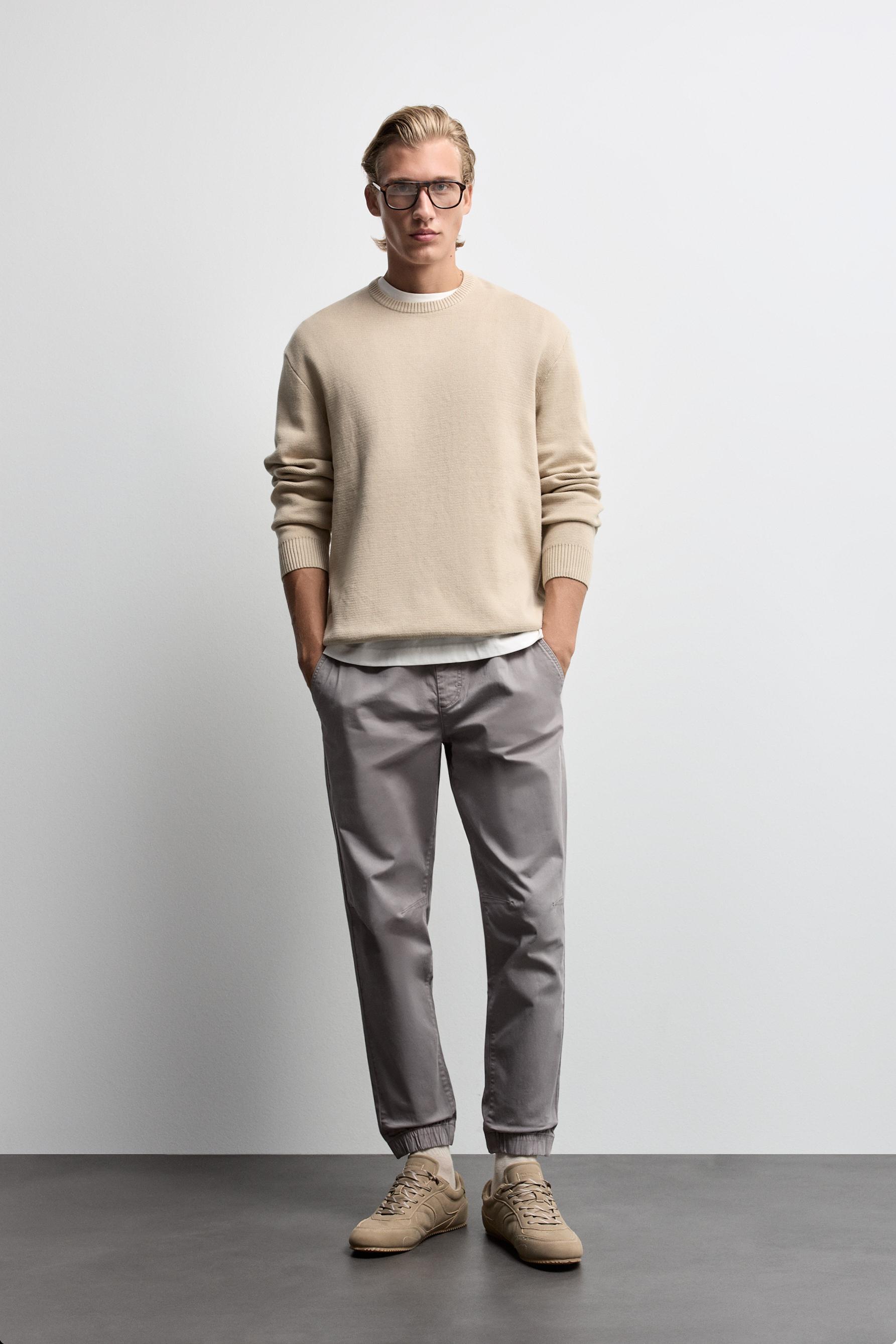 Slim fit joggers — GREY