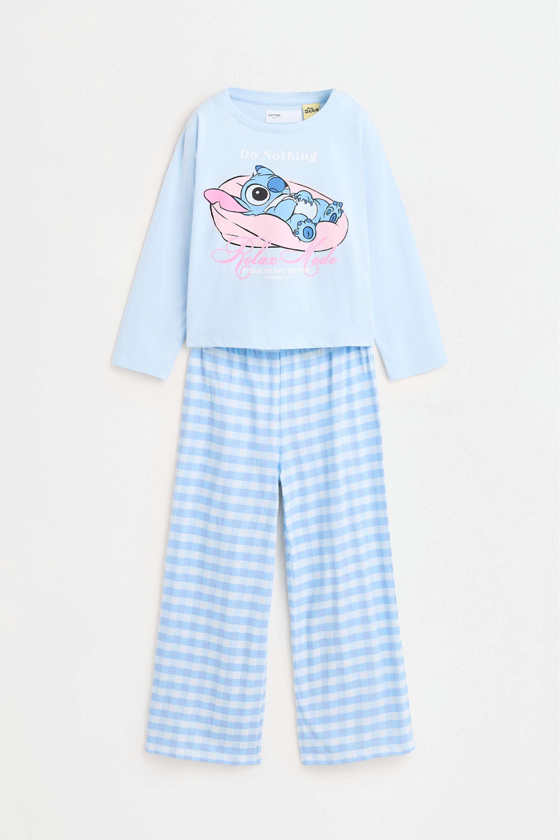 Stitch ©Disney long pyjamas — PALE BLUE