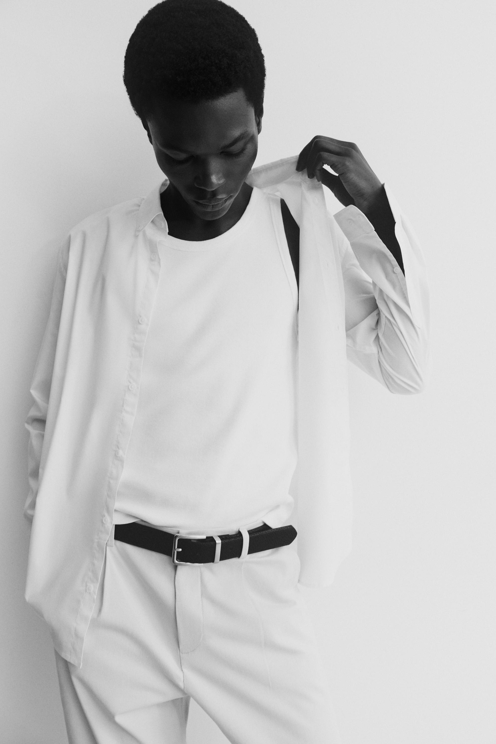 Basic shirt — WHITE