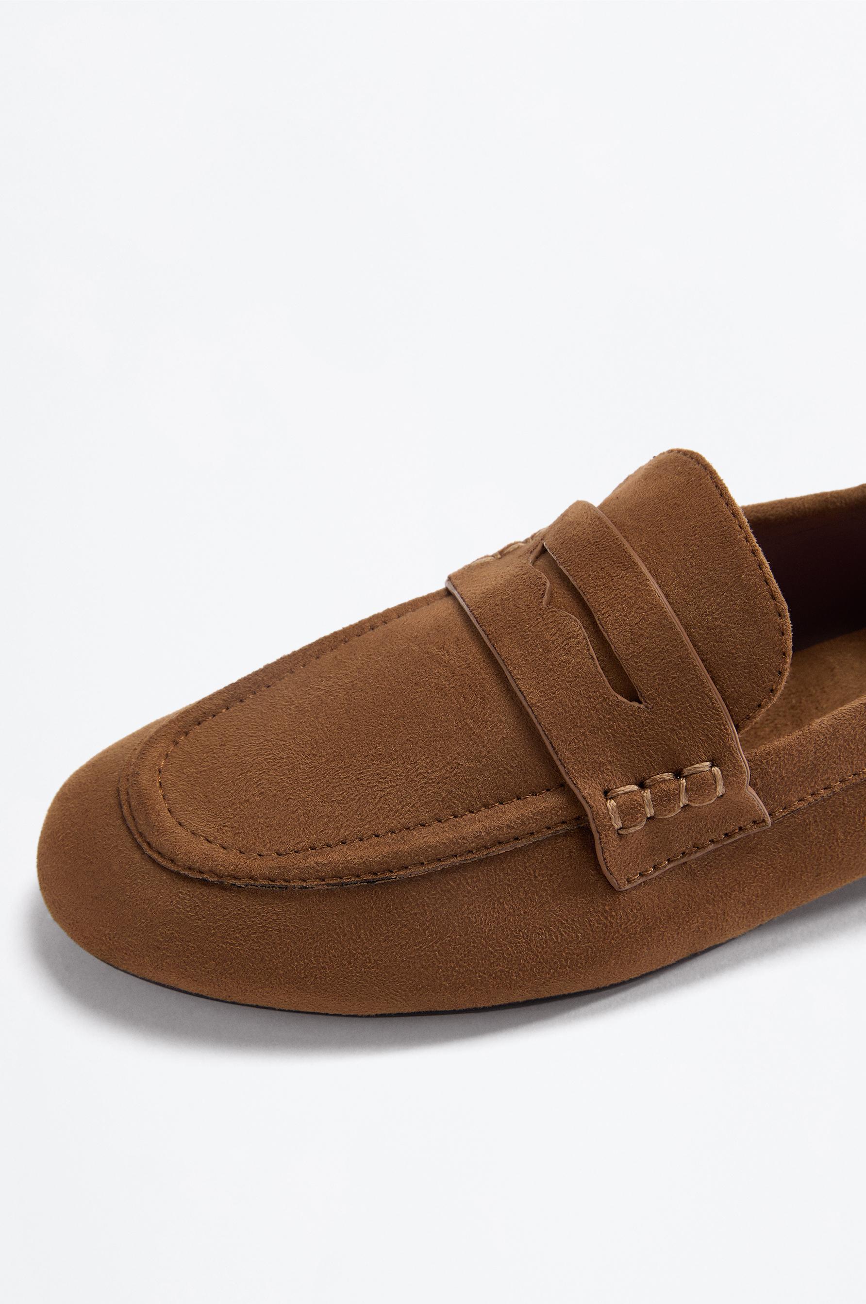 Lefties Deri Lefties Suni Süet makosen ayakkabı