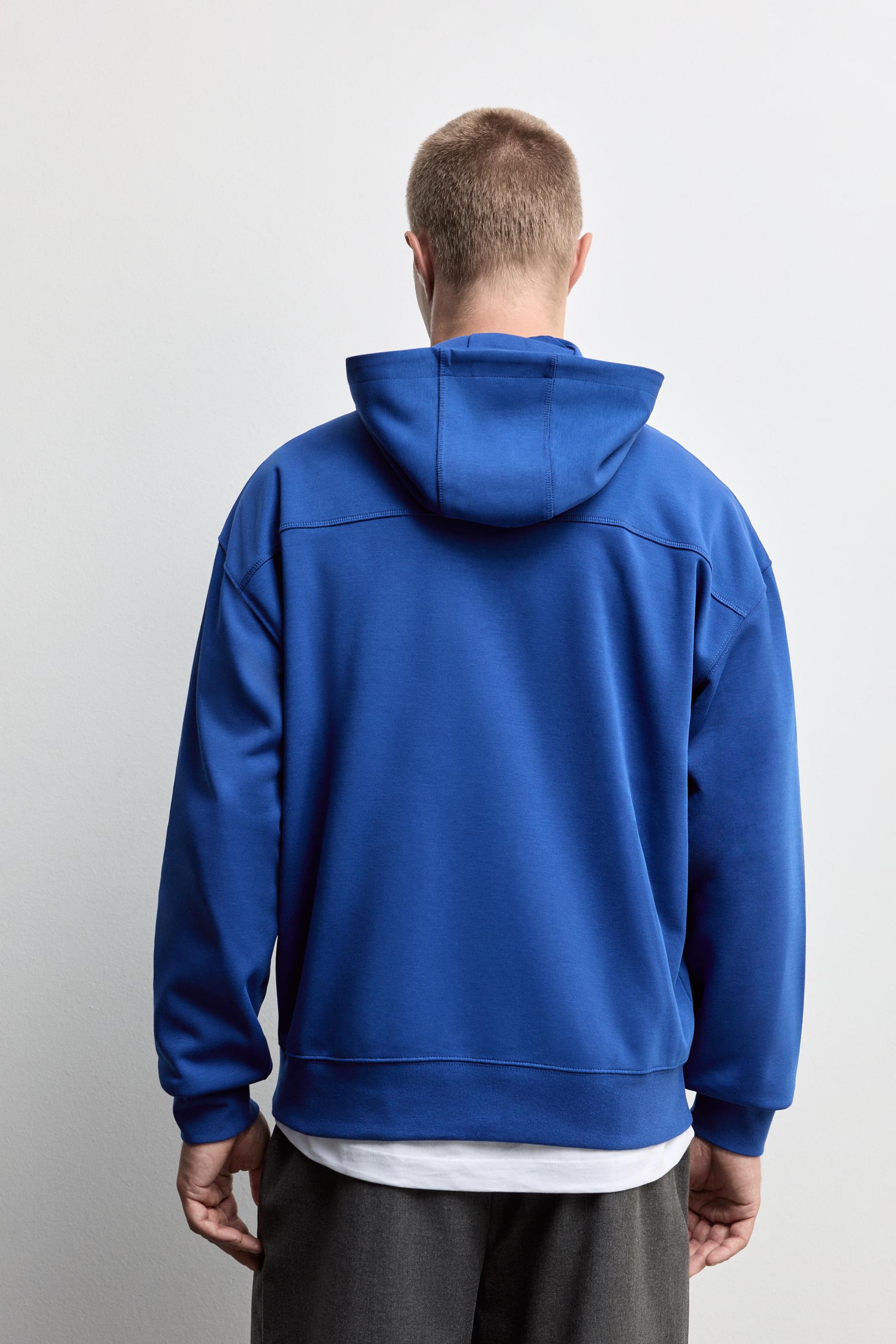 Interlock hoodie — COBALT GREY