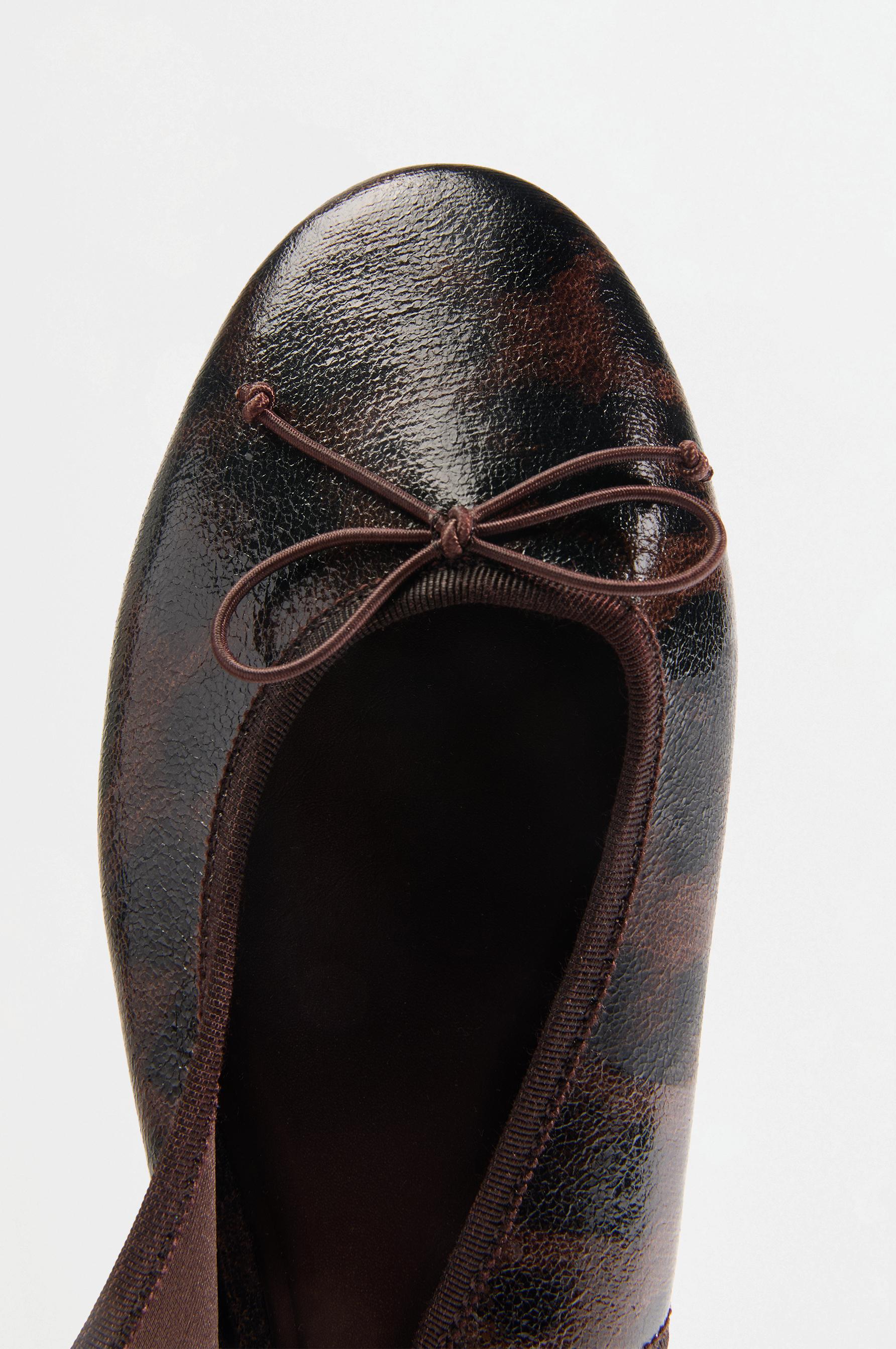 Slingback ballet flats — LEOPARD