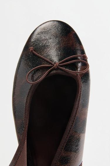 Slingback ballet flats — LEOPARD 4