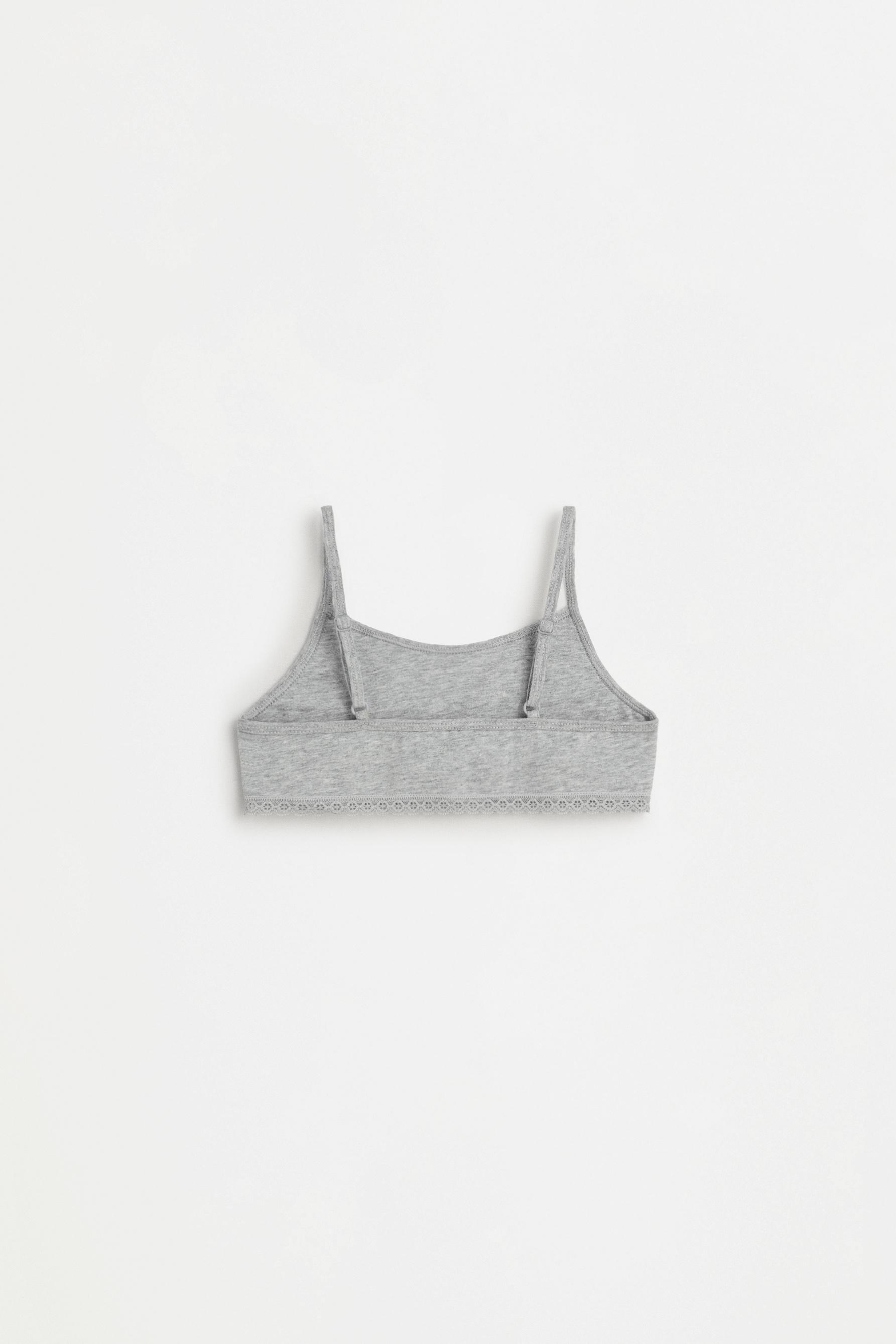 Pack of 3 lace tops — GREY