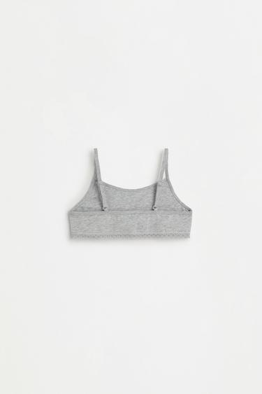 Pack of 3 lace tops — GREY 3