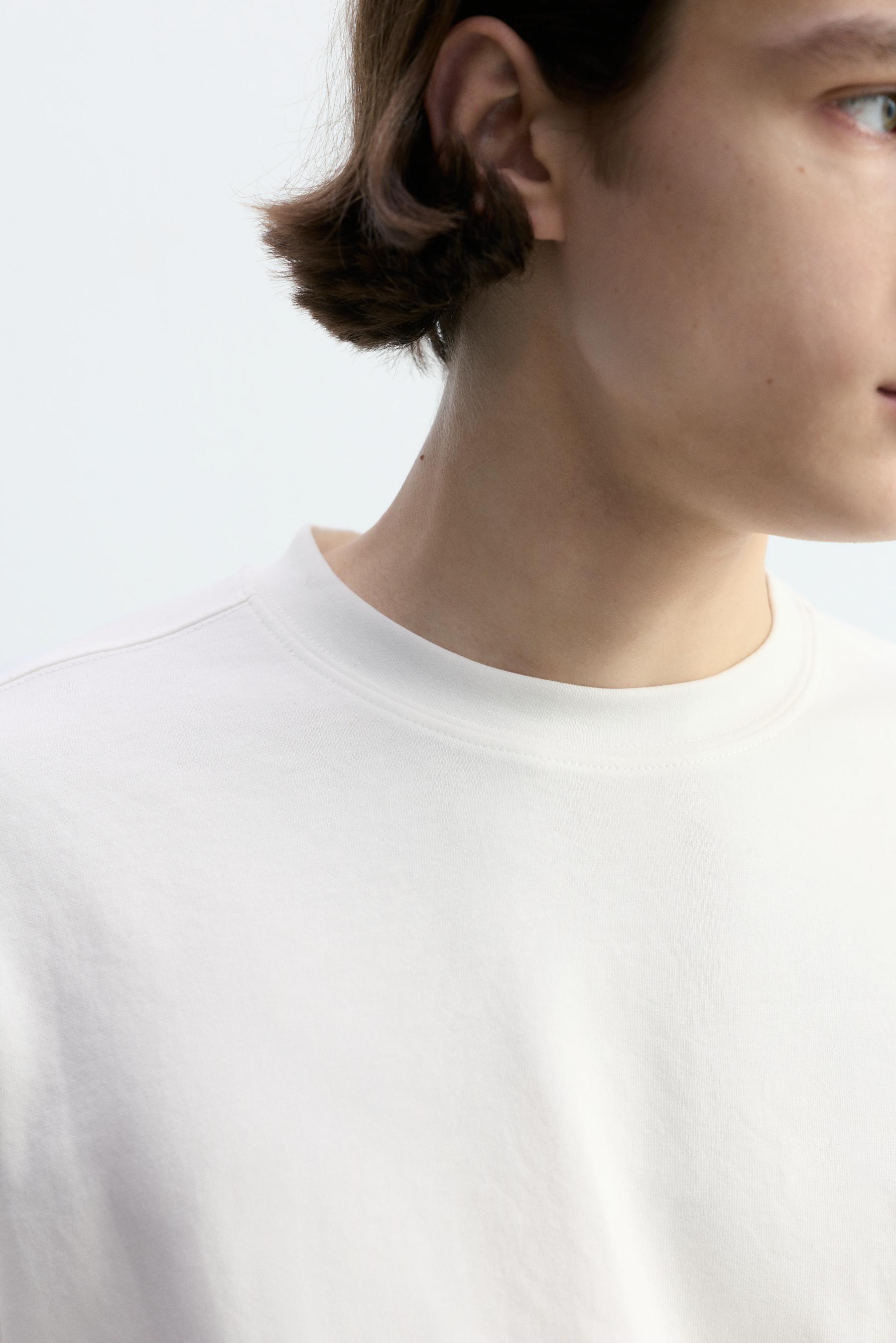 Soft Interlock T-shirt — WHITE