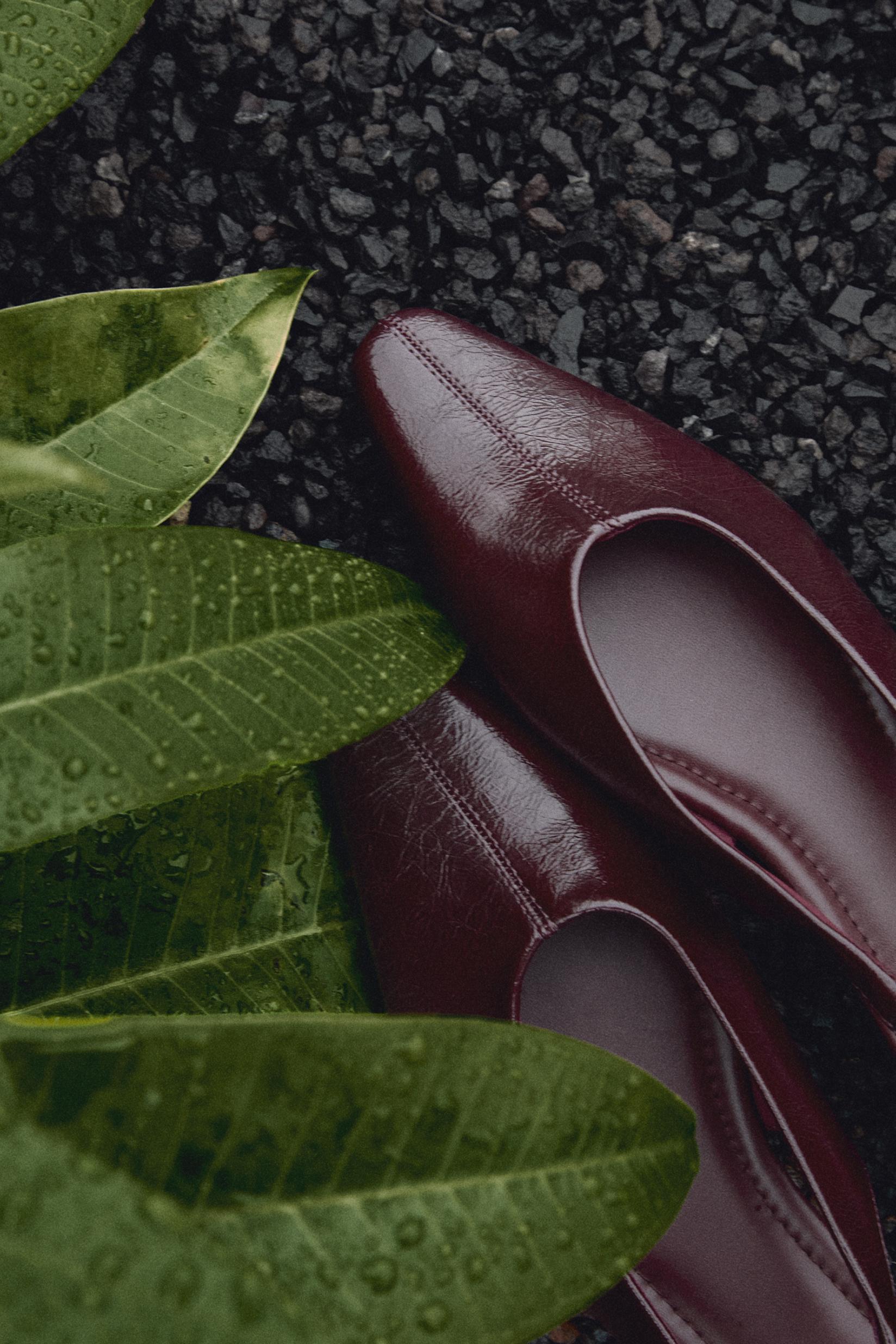 Lefties Bordo Lefties Arkasi Açık Babet