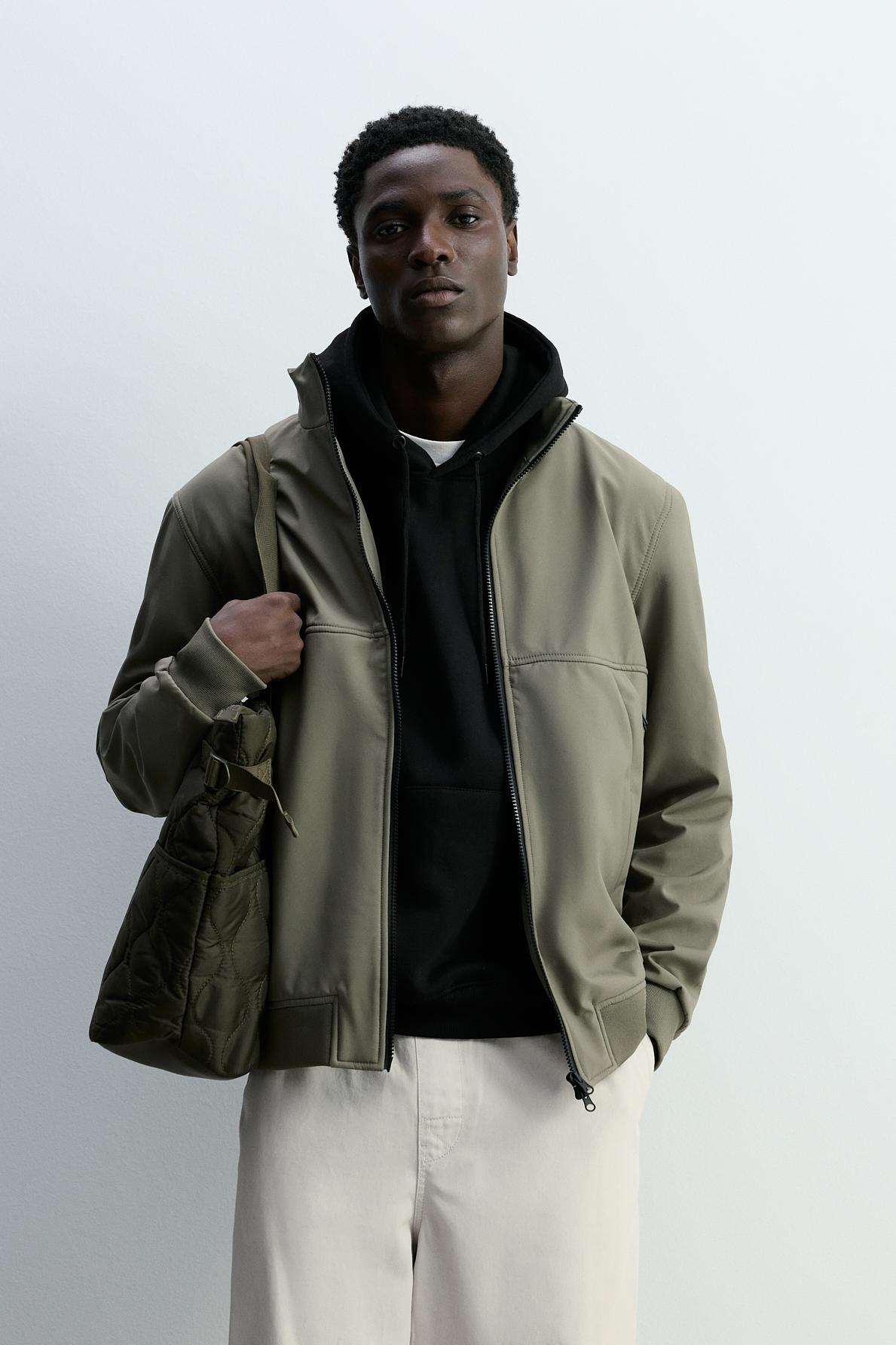 Cazadora deportiva polar