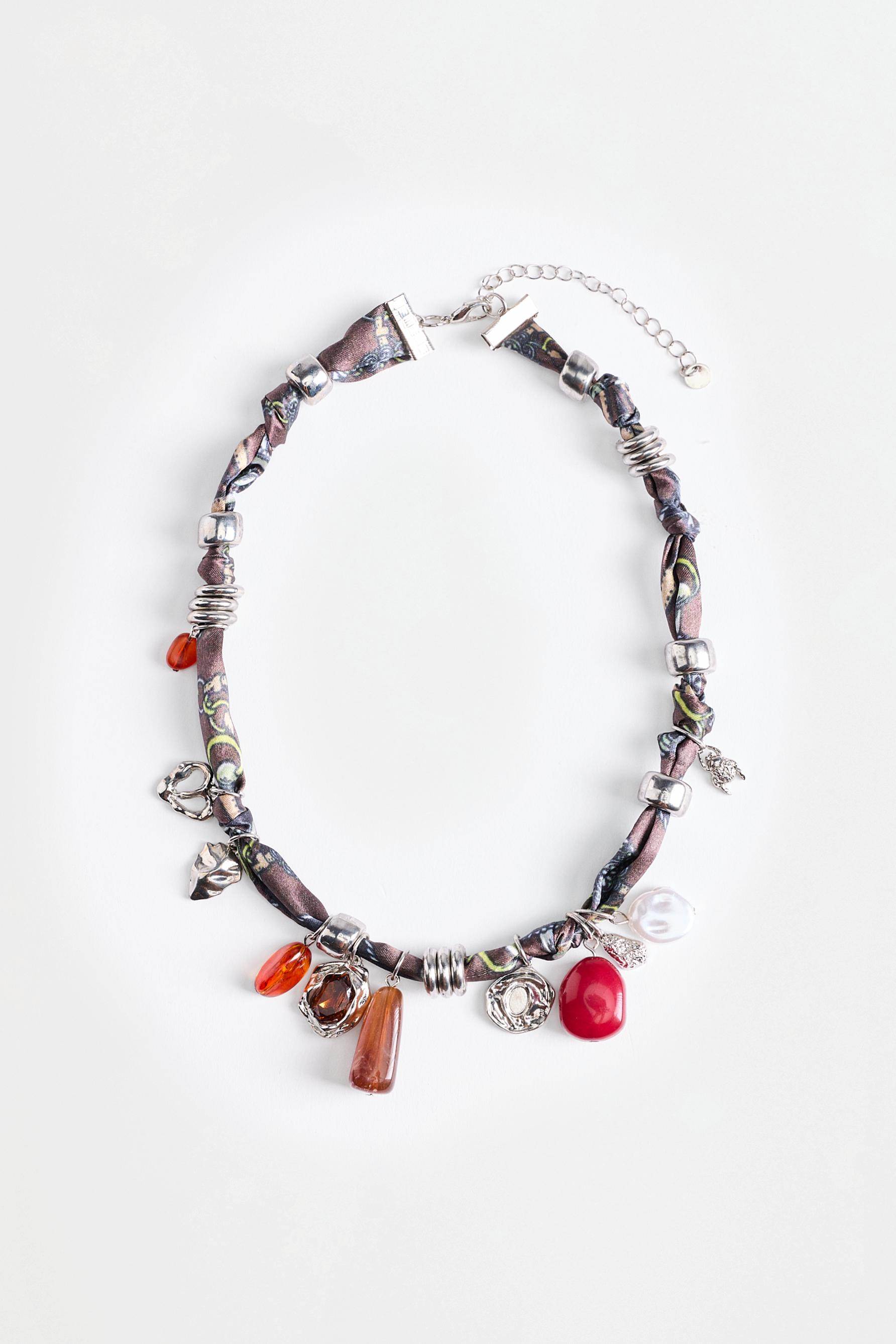 Charm necklace — SILVER