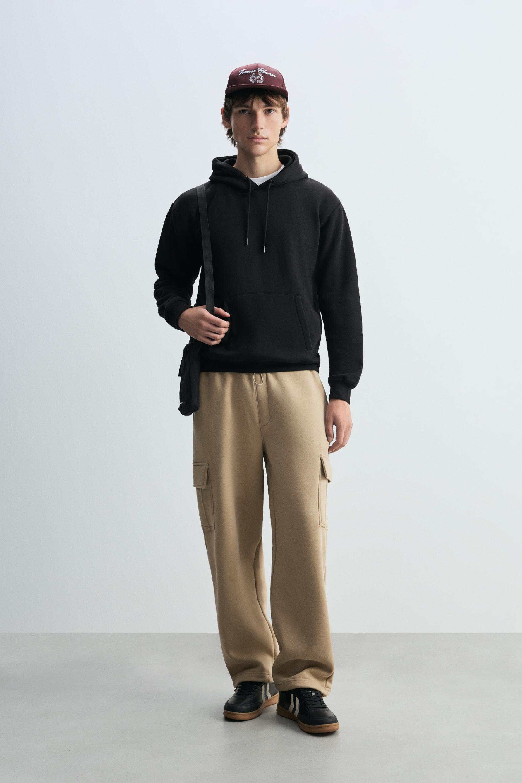 Pantalón chándal baggy cargo