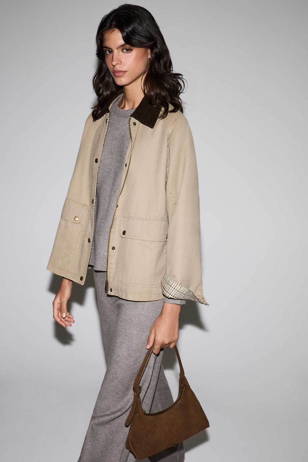 Basic sweater — TAUPE BROWN