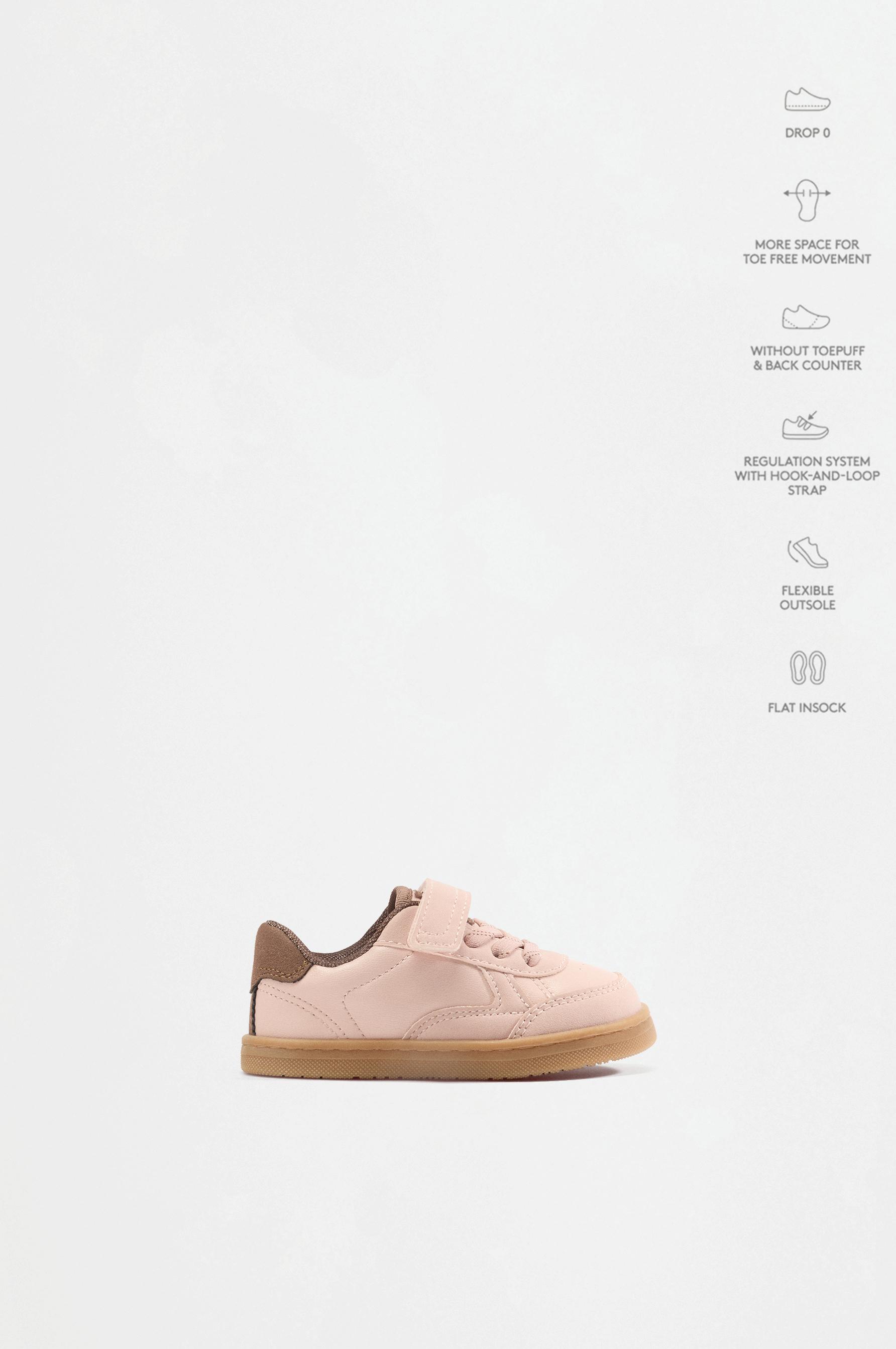Casual barefoot sneakers — PALE PINK